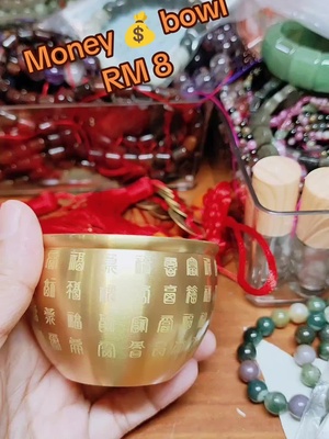 Money bowl 💰#shopping #money #luck #fengshui #gahya2ucrystal 