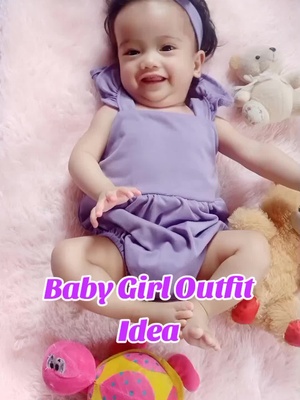 Affordable & Comfy Outfit for baby girl🩷💕🥰#tiktokbudol #kidsoutfitideas #babymilestones #babyootd #affiliate #tiktokbaby #babyoutfitideas 