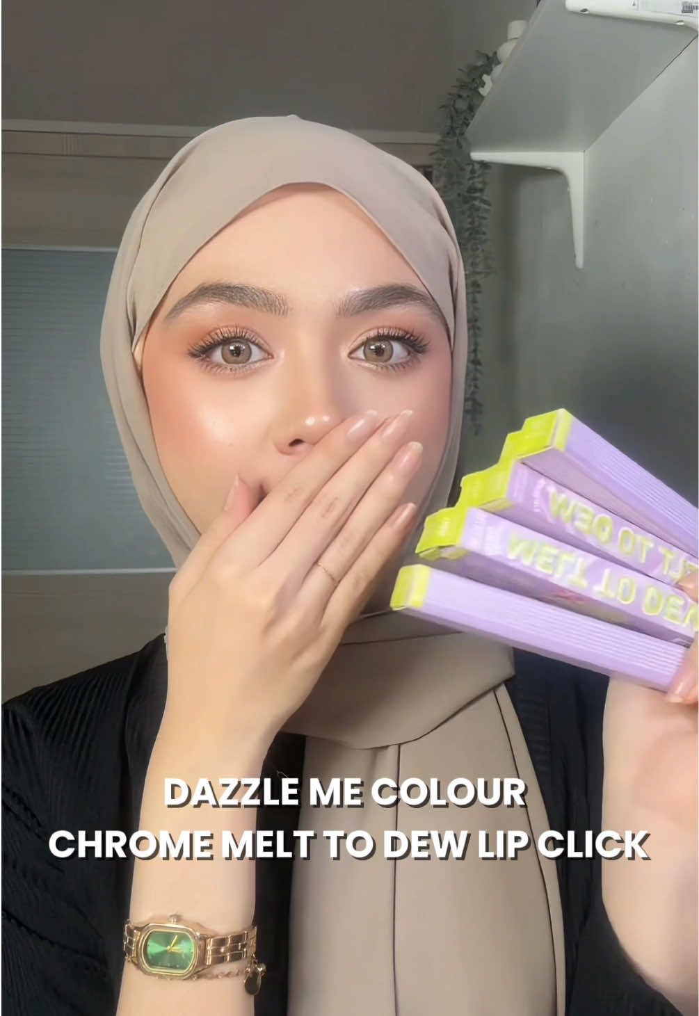 click click dahh cantikk!! 😍 @DAZZLE ME MALAYSIA  #PickYourClick #dazzleme #dazzlememy #TikTokShopTawaranHariGaji #lipclick #glassylip