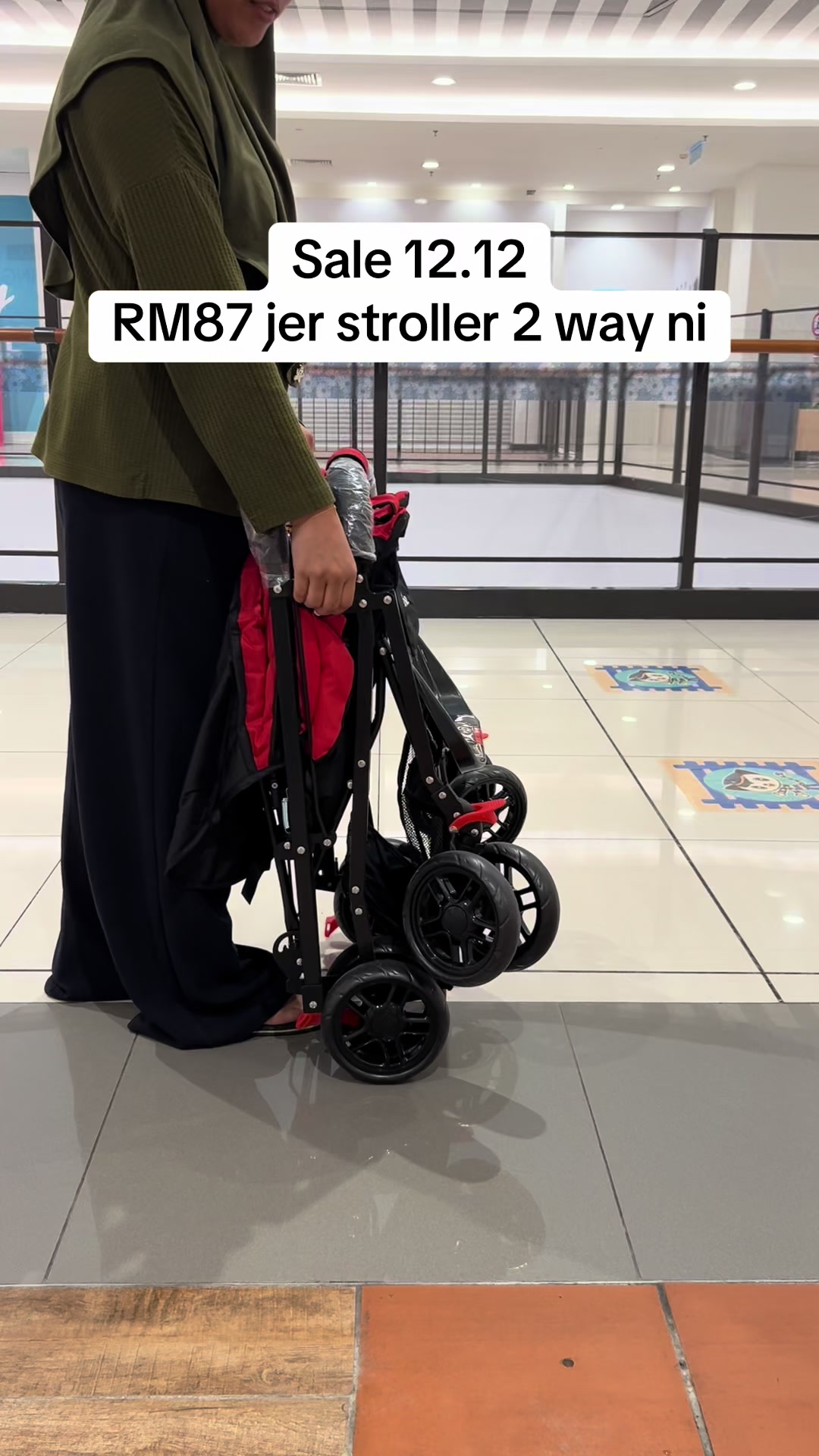 Rm87 je stroller 2 way ni, biar betul ???? #ejasfypskali #fypage #fypgakni #fyppppppppppppppppppppppp #fypdongggggggg #stroller #strollerbayi #strollermurah #strollerbaby #strollerlipat #stroller2way 