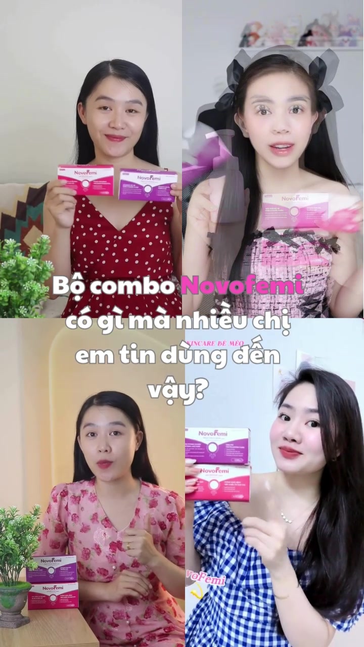 Bộ combo nhà NovoFemi có gì mà nhiều chị em tin dùng đến vậy? #novofemi #novofemistore #phukhoa #xuhuong2025 #education #learnontiktok #botvesinh 