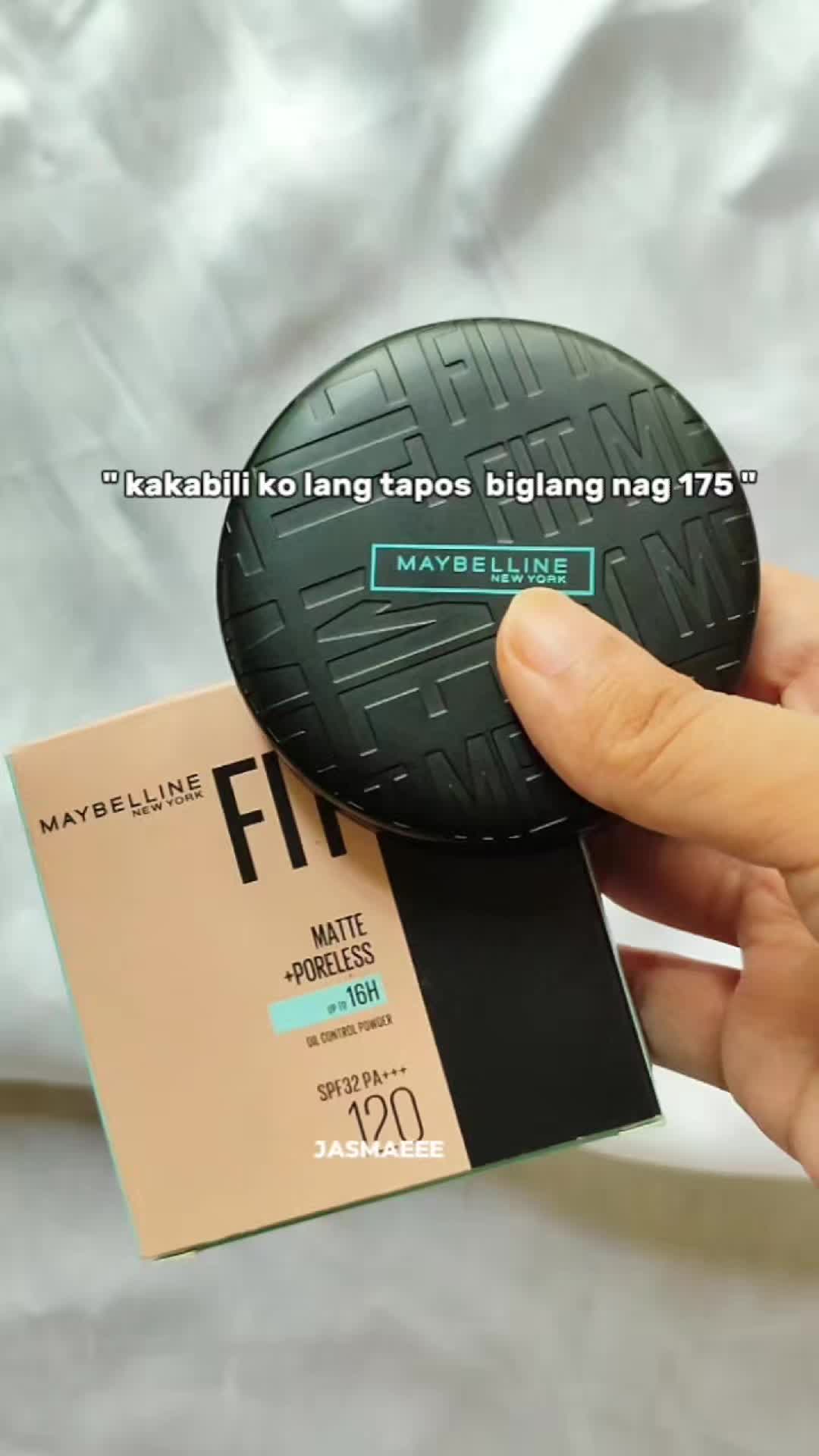 affordable powder na may Spf? #maybelline #maybellinepowder #makeup 