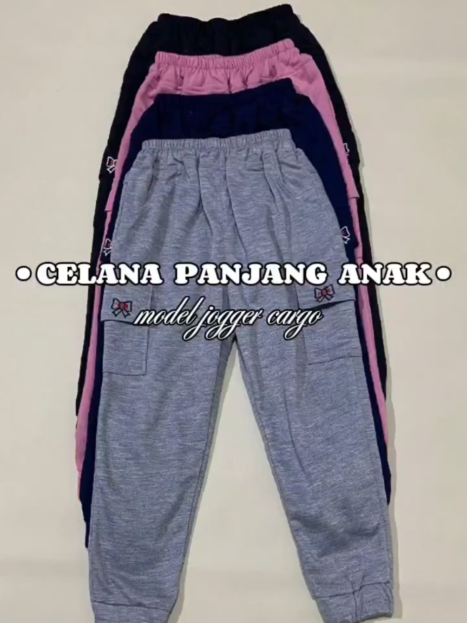 celana panjang Jogger cargo✨ #fyp #celana #jogger #celanatraining #celanapanjang #celanamurah #fashionanak #outfit #bawahan #xybca #bestseller 