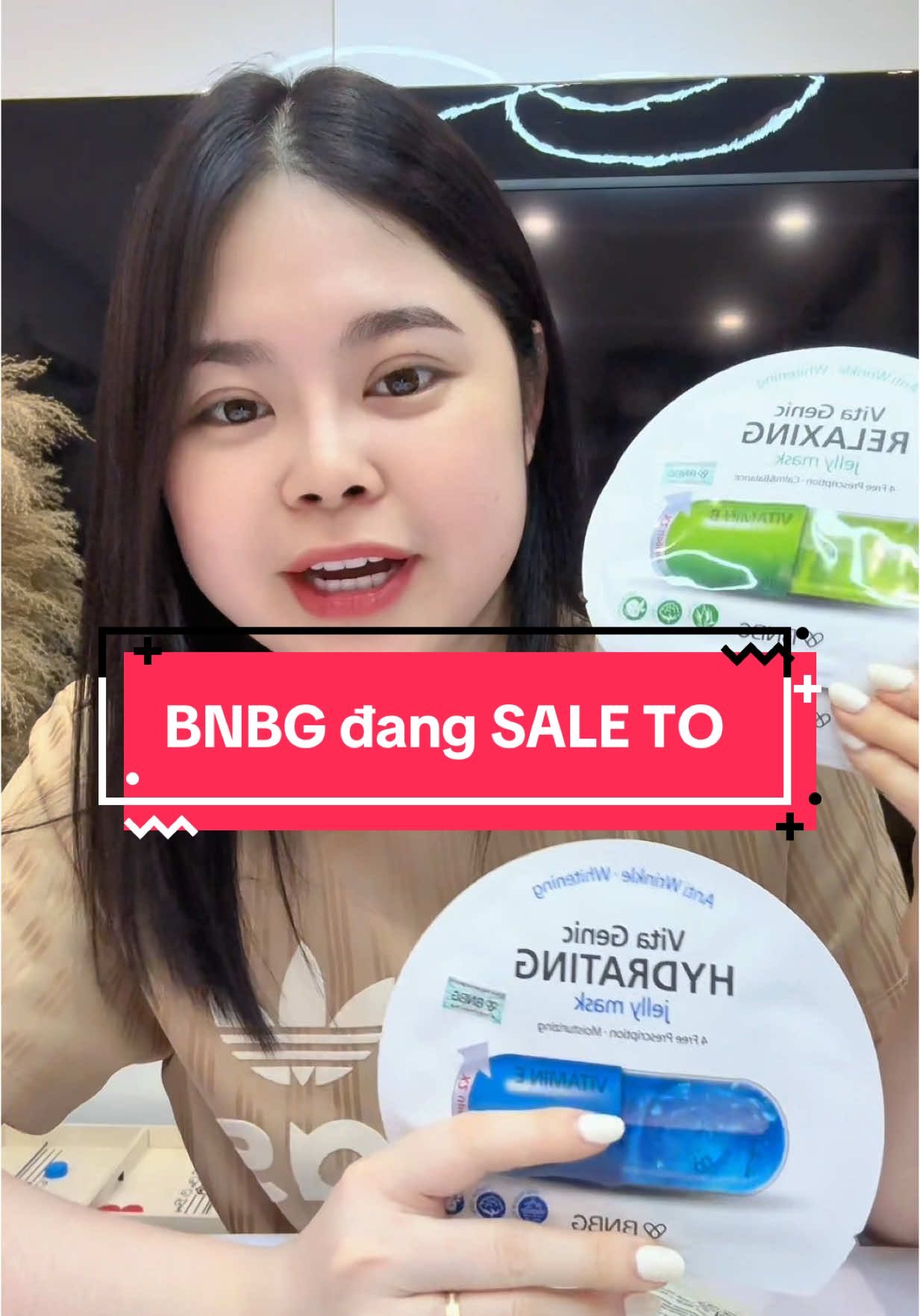 Mặt nạ BNBG lâu lắm mới SALE TO, tranh thủ nhen cả nhà, dùng thích mỗi tội hay hết hàng hơi khó săn :( #lananhdaily22 #bnbg #matnabnbg #mask #matna 