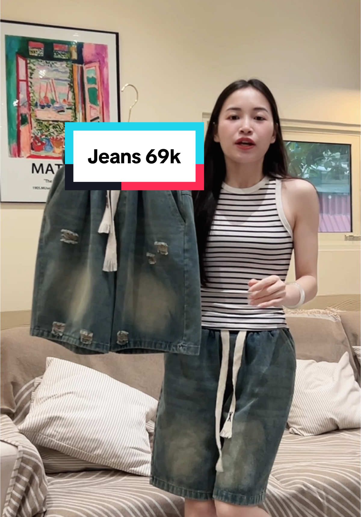 Giá rẻ bất ngờ mua ngay kẻo hết deal! Jeans mềm cạp chun co giãn mặc cả ngày cũng ko khó chịu #xuhuong #quanjeansnu #giarebatngo #phoidoxinh #vanbochat #quanbonu 