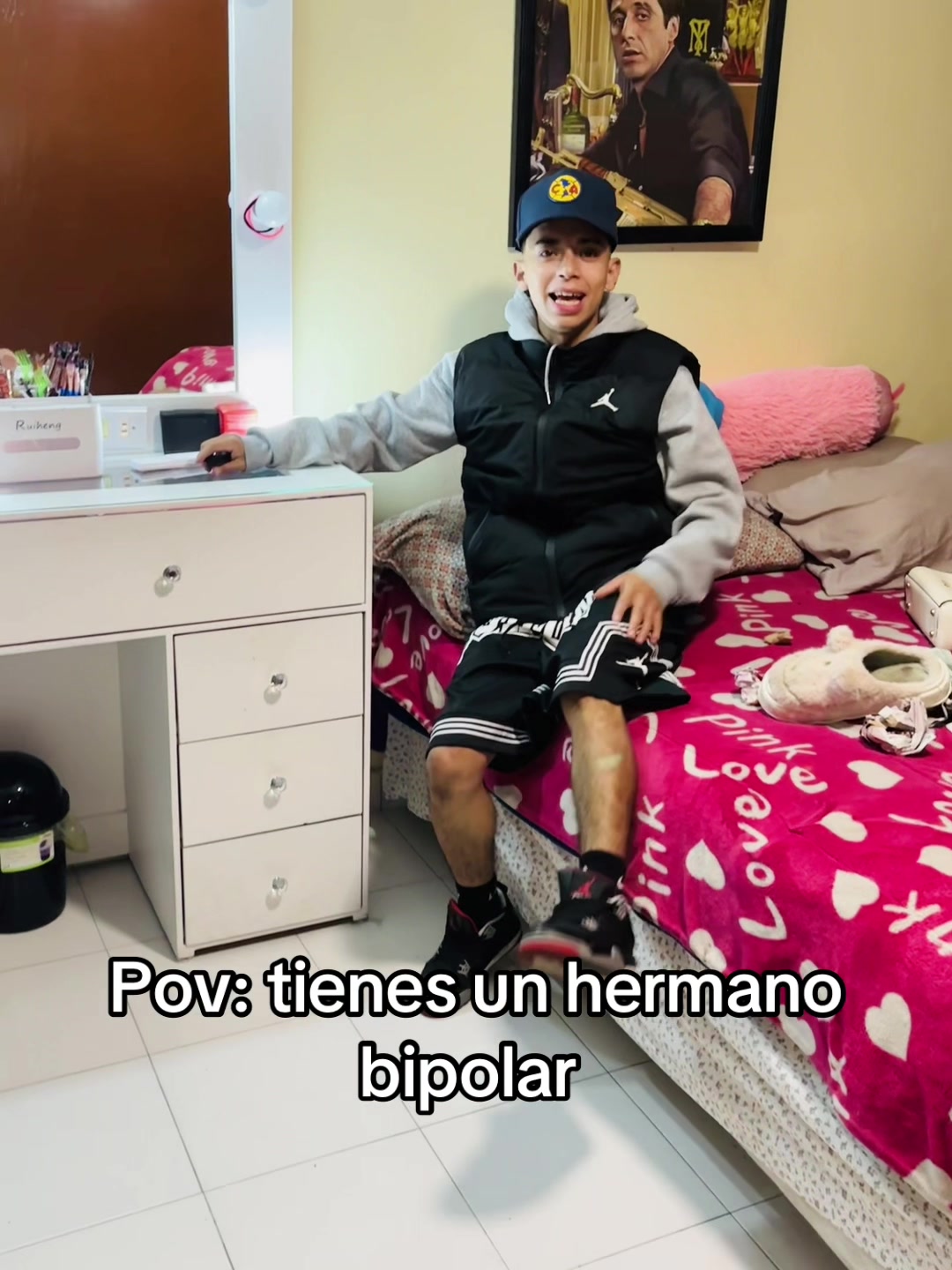 Pov: tienes un hermano bipolar 🙂 #paratii #comedia #viraal #humor #hermanos 