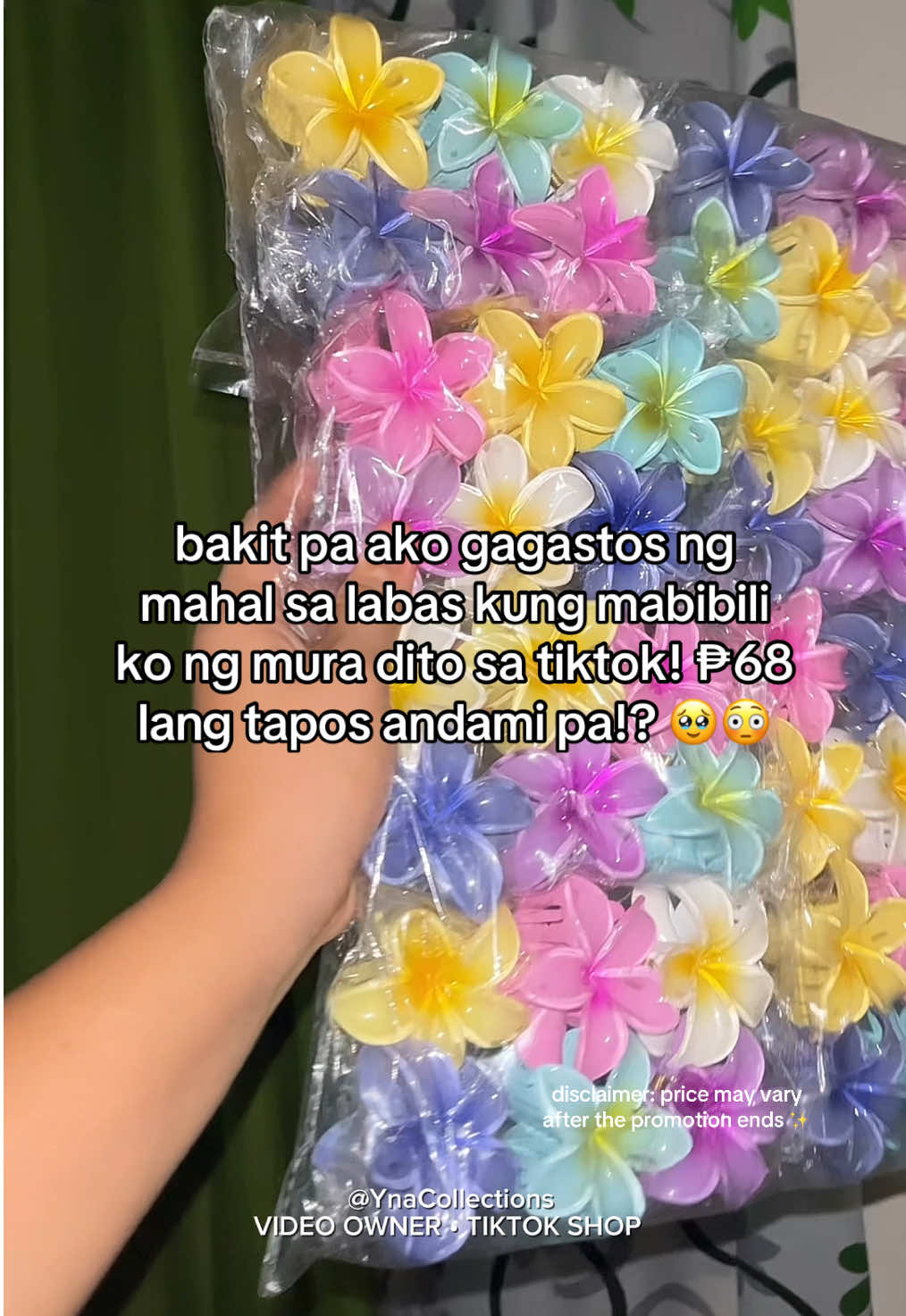 6pcs for ₱68 lang dito aa tiktok! 🥹😱 #hairclip #clip #flowerhairclamp #hairclamp #flowerhairclip #flowers 