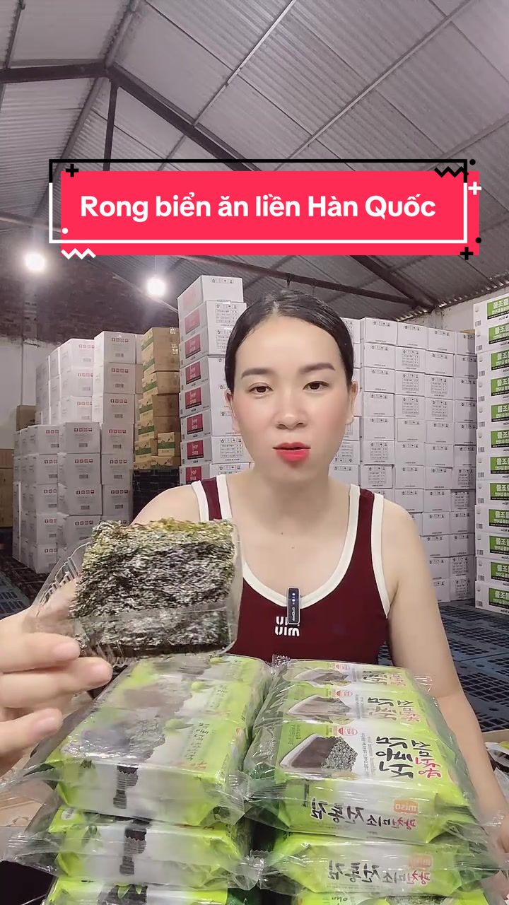 Rong biển lá kim ăn liền hàng nhập khẩu Hàn Quốc#thuylinhkorea88 #rongbienhanquoc #rongbienanlien #rongbiengiaucanxi #anchay 