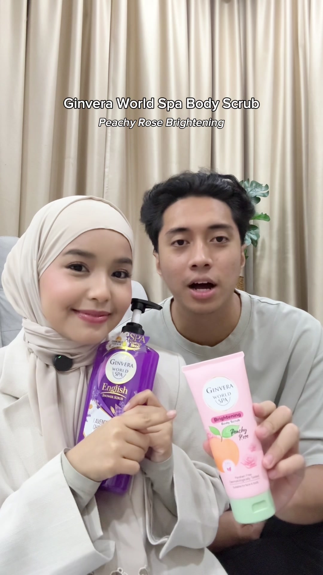Our go-to bodycare 🫧 Ginvera World Spa Shower Scrub English Lavender & Chamomile and Ginvera World Spa Body Scrub Peachy Rose Brightening 🧴 @GinveraMalaysia #ginvera #ginveramalaysia #ginveraworldsppa #selfcare #bodycare #IntensiveGlowBoost #RadianceUnveiled #GlowAndShine #ComingSoon #WatsonsExclusive #OnlyAtWatsons 