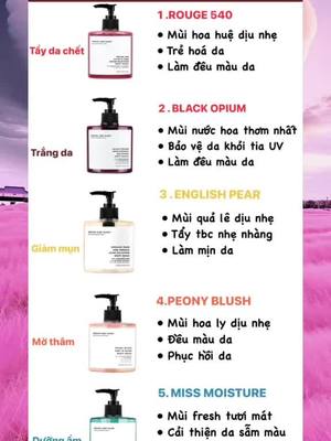 Sữa tắm nhà Grace and glow #tiktokxuhuong 