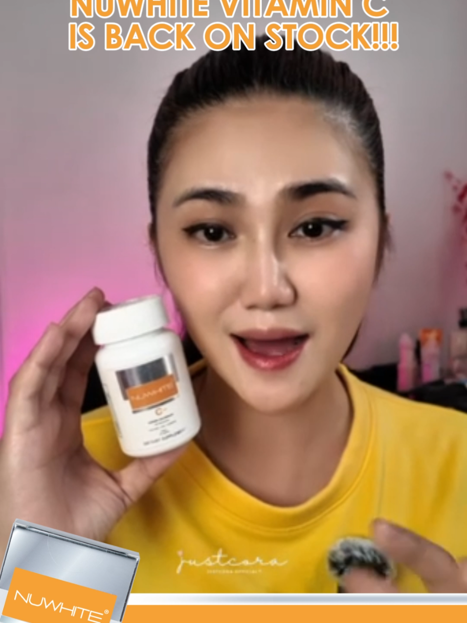 Our Nuwhite Vitamin C is back on stock! ✨✨ #Nuwhite #VitaminC #ibaangnuwhite 