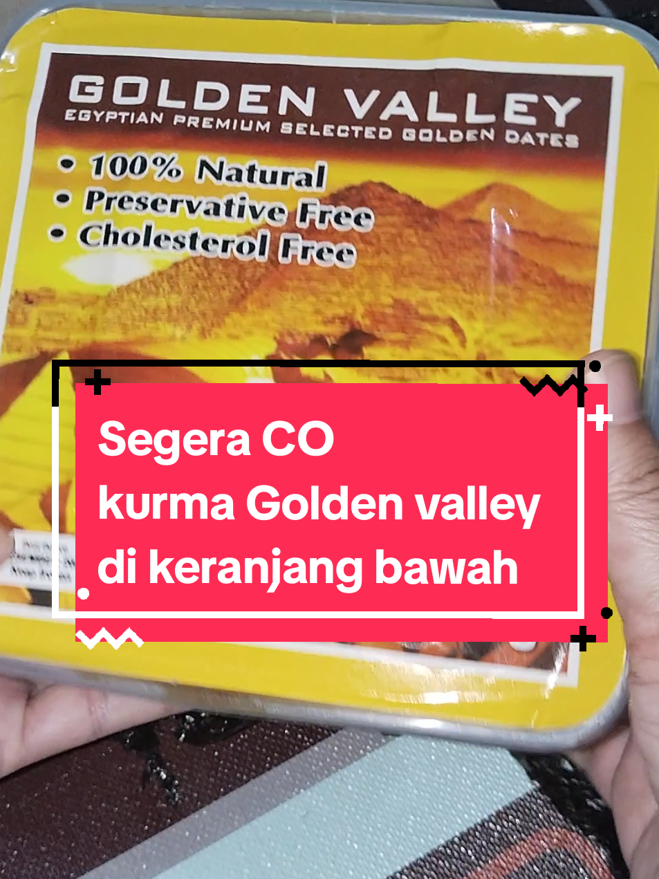 Membalas @memey.2307 Silahkan segera CO kurma Golden valley nya di keranjang bawah #kurma #kurmagoldenvalley #kurmamurah #kurmapromo #kurmamesir #kurmaenak #kurmaviral #cuantanpabatas 