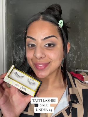 @TATTI LASHES under £4 😍😍  #tattilashes #striplashes #TikTokMadeMeBuylt 