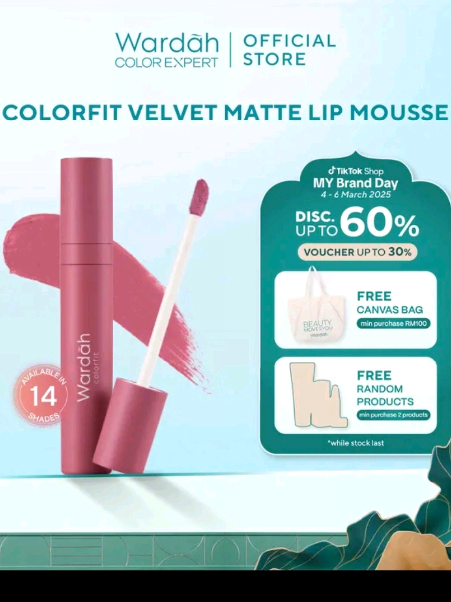 #wardah#colorfitvelvetmattelipmouse#viral #viralup #foryou #fyp 