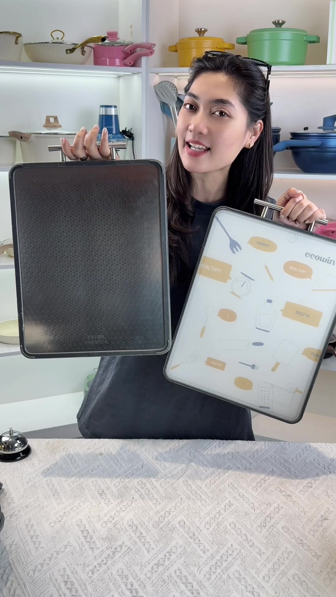 เขียงใช้ดี🫶🫶🫶#ecowin #ecowincookware #เขียง #เขียงสะเเตนเลส#น่ารัก #🥰🥰🥰 #สะดวกแบบนี้ #จัดโปรโมชั่น🔥💥ลดราคา💥 