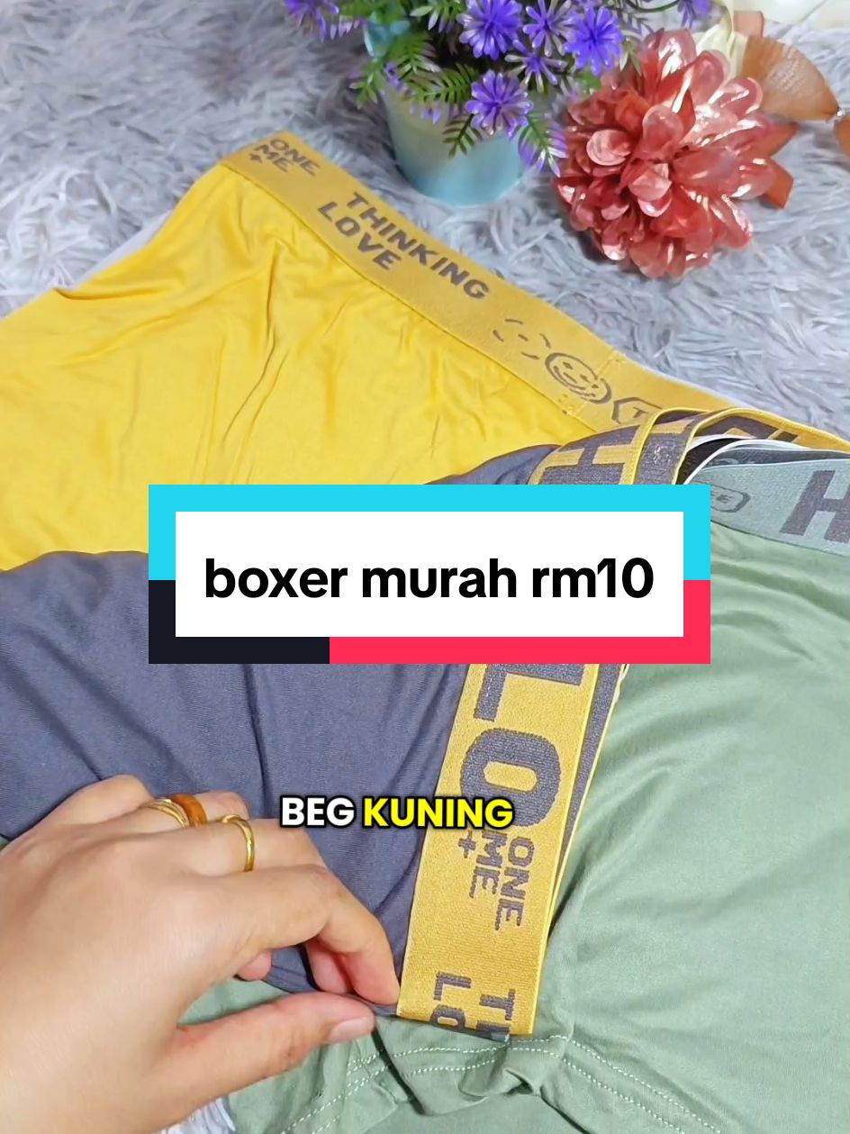 harga peomo intuk boxer hello yg viral ni. murah sangat. boleh beli 10 set. #boxer #boxersoftiktok #boxerhello #seluardalam 