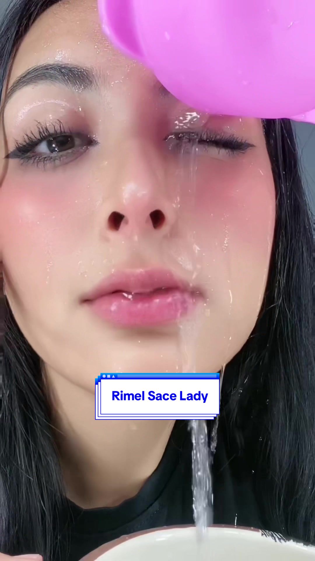 Probando rímel waterproof de Sace Lady<3  Si lo súper recomiendo 10/10