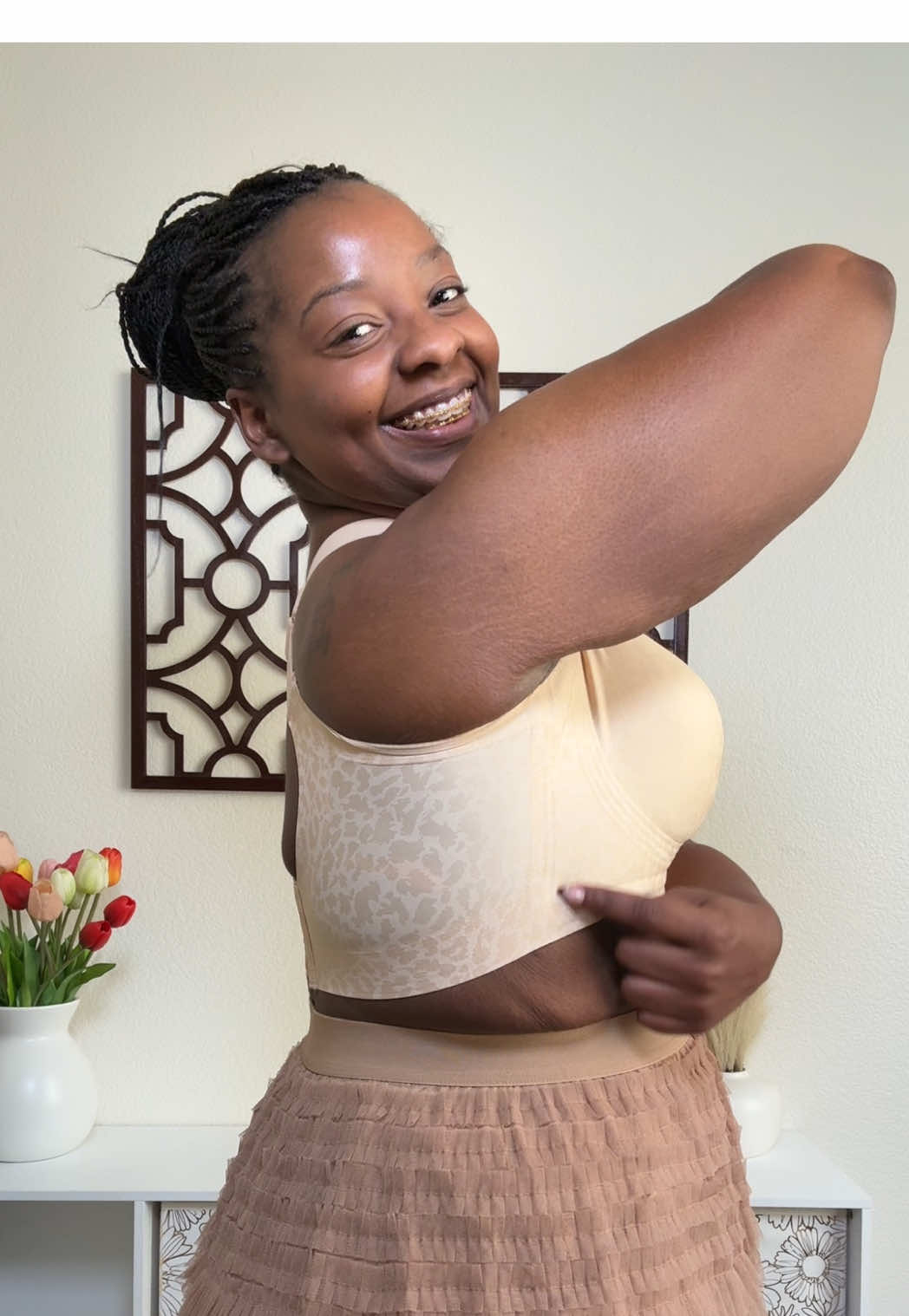 The plus size bra review you been waiting for. #greenish  #oeak #jellybra #bra #plussizefashion 