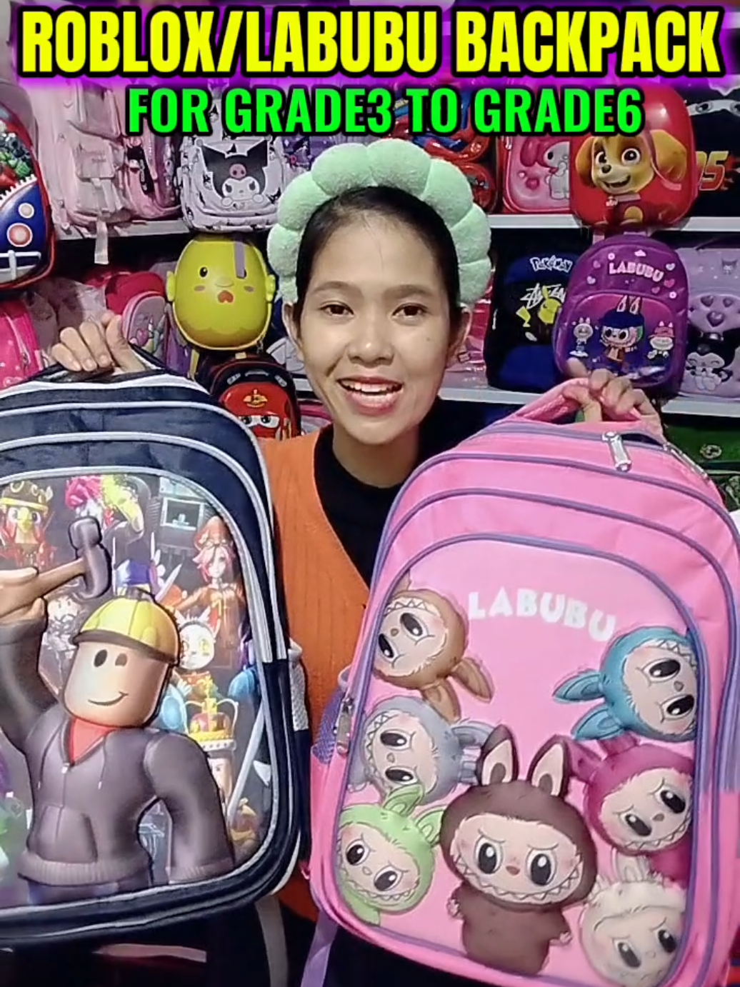 Roblox backpack for kids Large Capacity Backpack Super Ganda ng Quality Super kapal at tibay waterproof and scratchproof pa. #robloxbag #robloxbackpack #labububag #labububackpack #highqualitybag #largecapacitybag  #kidsbackpack #schoolessentials #qualitybackpack  #kidsbag #waterproofbag #kidsfashion  #Schoolbag #bagforschool #fashionforkids   #backtoschool #bag #backpack #backtoschool#creatorsearchinsights 