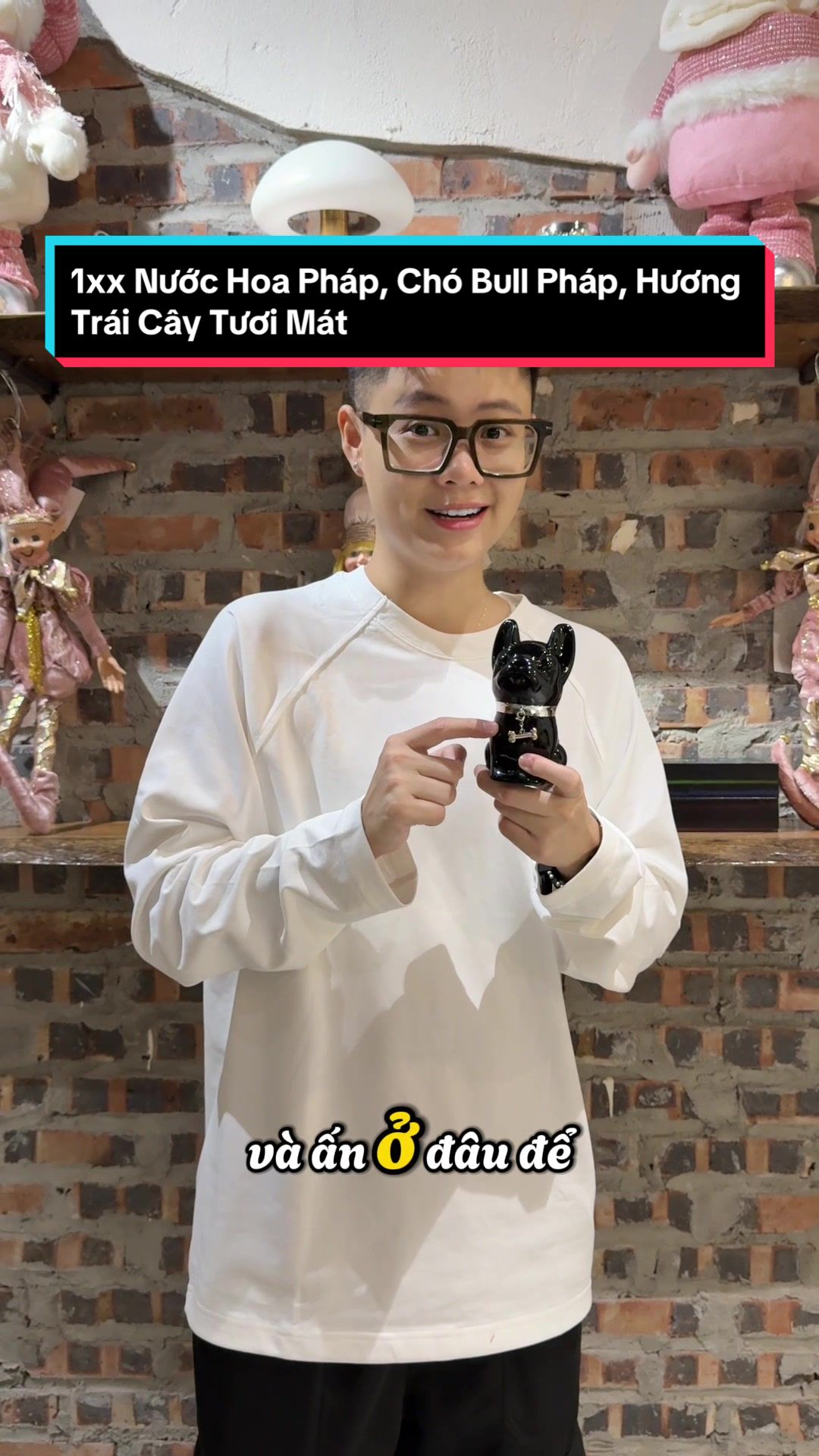 1xx Nước Hoa Pháp, Chó Bull Pháp, Hương Trái Cây Tươi Mát#vyhoangcupid #vyhoangdailylife #vyhoangmc #vyhoang #ghepdoi #nuochoa 