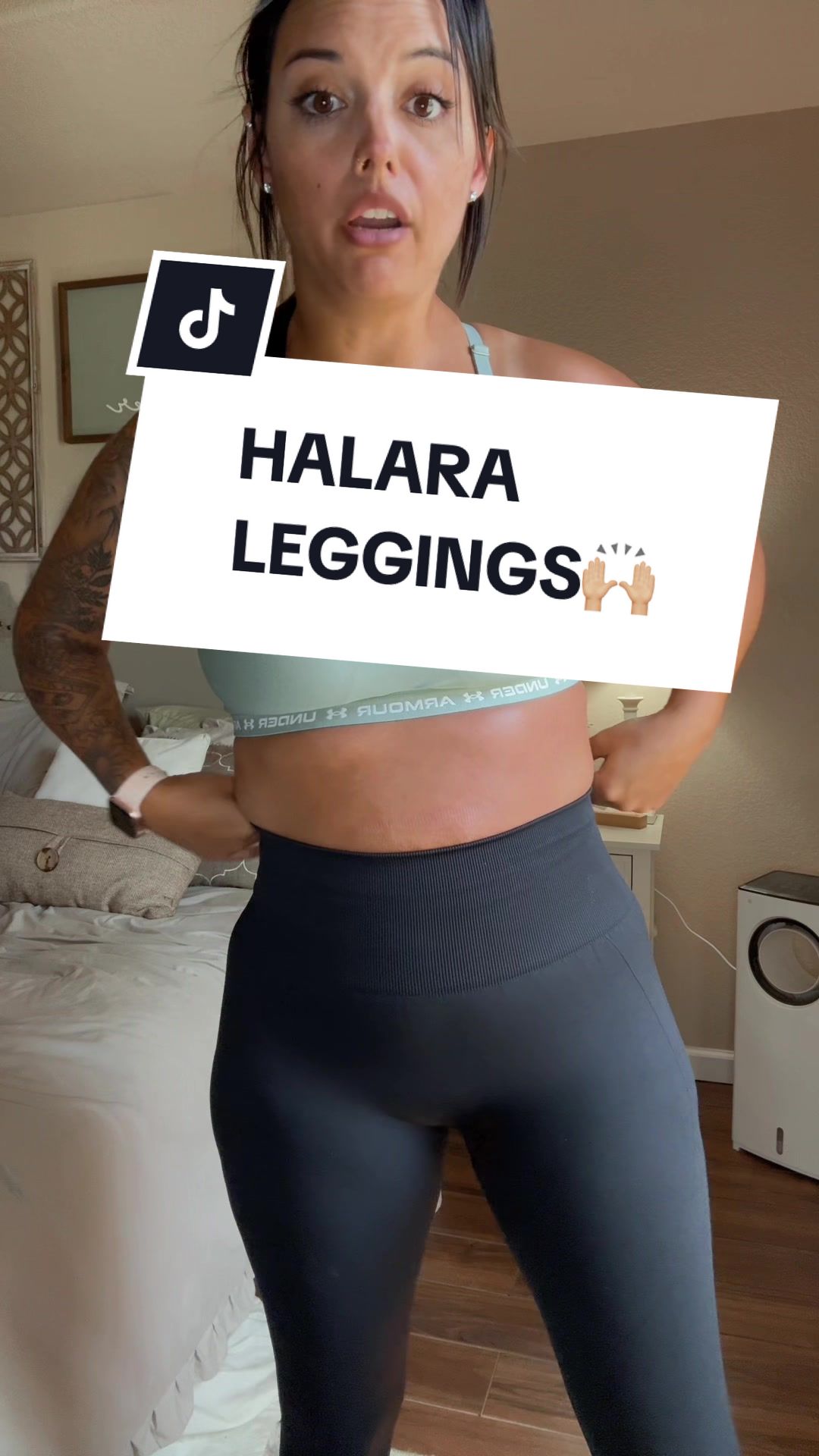 Definitely one of my favorite pair of leggings. Quality is a 10 out of 10, fit is a 10 out of 10 & I have no complaints🤸🏽‍♂️💪🏼 @Halara_official #halara#fitness#workoutclothes#gymtok#gymfit#momtok#ootd#leggings#viralleggings#tiktokshopfind#gymfit#workoutmotivation 