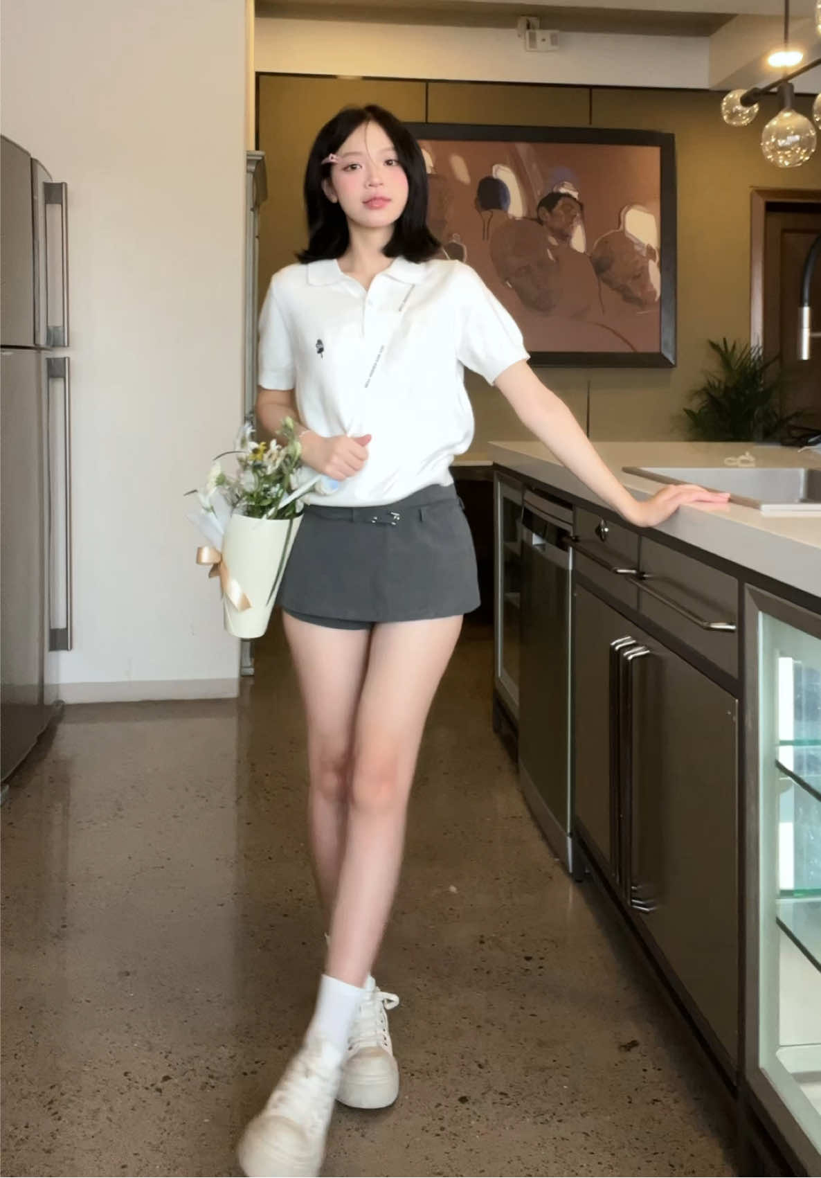 xinh iu 🌷#calemclub #outfit #ootd 