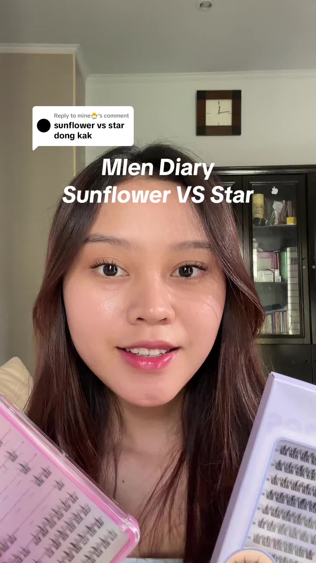 Replying to @mine🐣 mlen diary sunflower vs star 