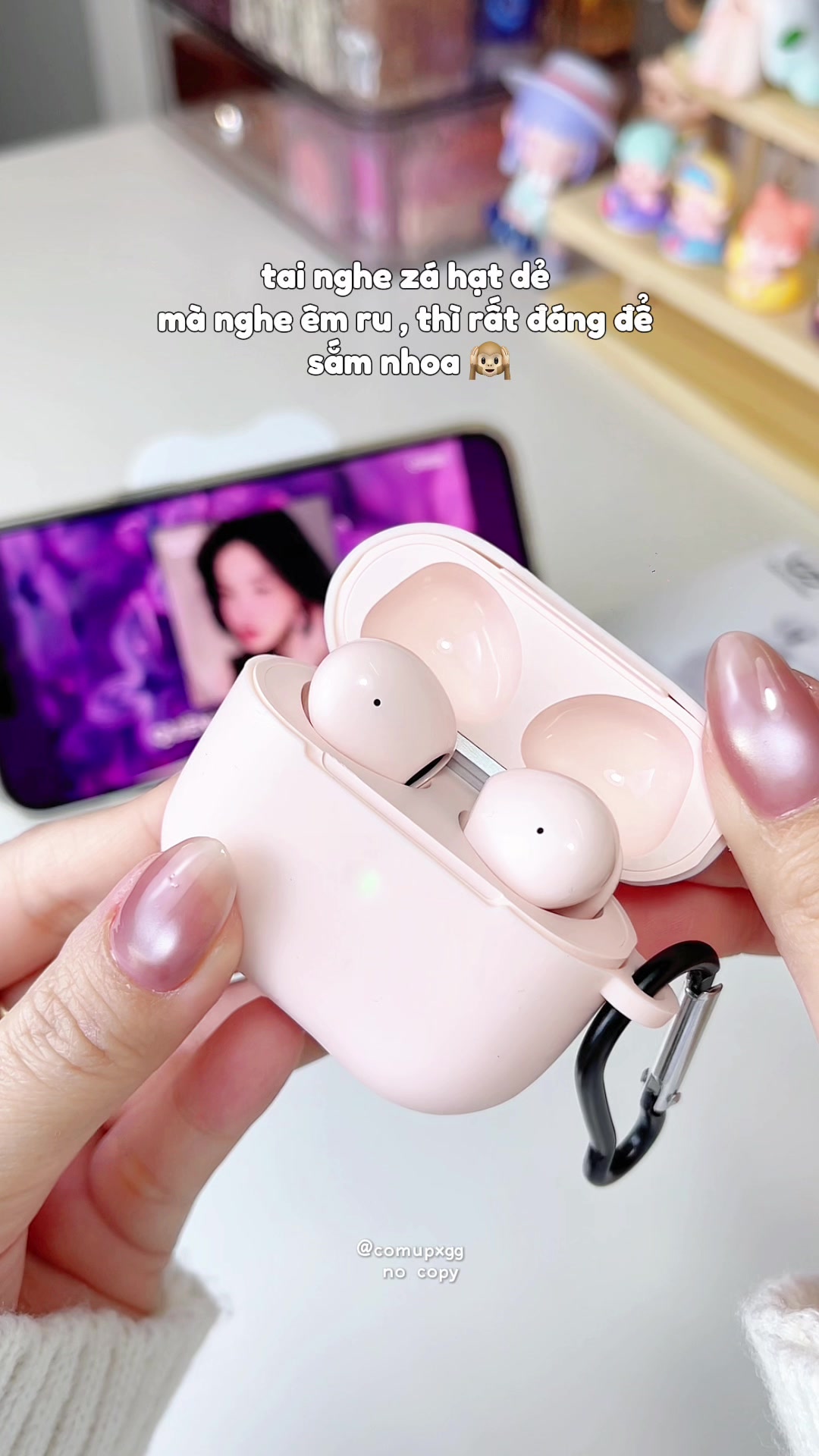 Tai nghe bluetooth Goojodoq zá hạt dẻ , nghe êm lắm nhen 🎶 #tainghe #tainghebluetooth #goojodoq #goojodoqairpods #airpods #xh #tainghegiare #tainghekhongday #thaothichriviu #xuhuong #fyp 