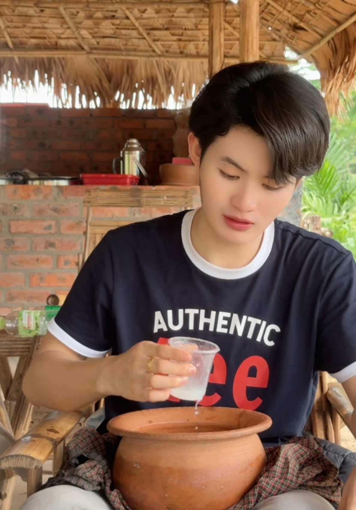 ထန်းရေသောက်ပြီး မူးတဲ့အဖွဲ့ကပါ🙂‍↔️#foryou #ahmyatkarengdan #idolfamily @Ah myat 
