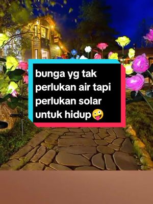 bunga hiasan apa yg tak perlu disiram sepanjang hayatnya??bunga hiasan solar jawapannya..😍 murahh je uolls... mula² beli satu jer tup2 penuh satu taman rumah😘 #lamputanpaelektrik #lampurayasolar #lampurayaviral #lampuwarnawarni #lampuliplap #lampuoutdoor #lamputiktok #lamputidur #solarlamp #fyp #fypシ #racuntiktokaffiliate #teamyannaempire #pejuangaffiliate #jutawansedekah #sahabatAA #clanismiyakinah #nylebeautyempire #yannarazz #isminanna #jomgrabsekarang🔥🔥🔥 #belisekarang #beliditiktok