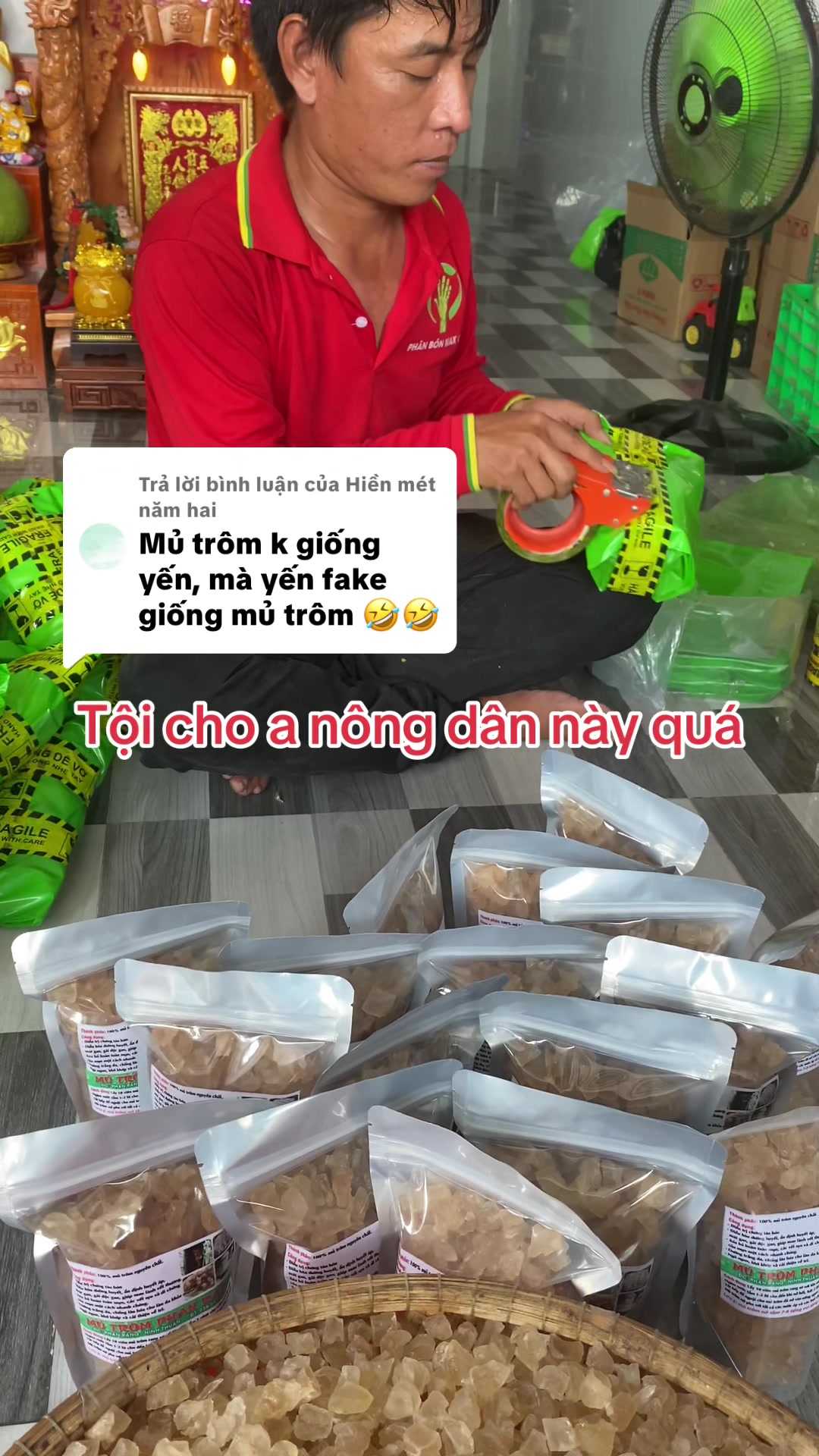 Trả lời @Hiền mét năm hai ủng hộ đi moi người #shopcuchoamutrom #mutromphanrang #xuhuongtiktok #muvanggiare 