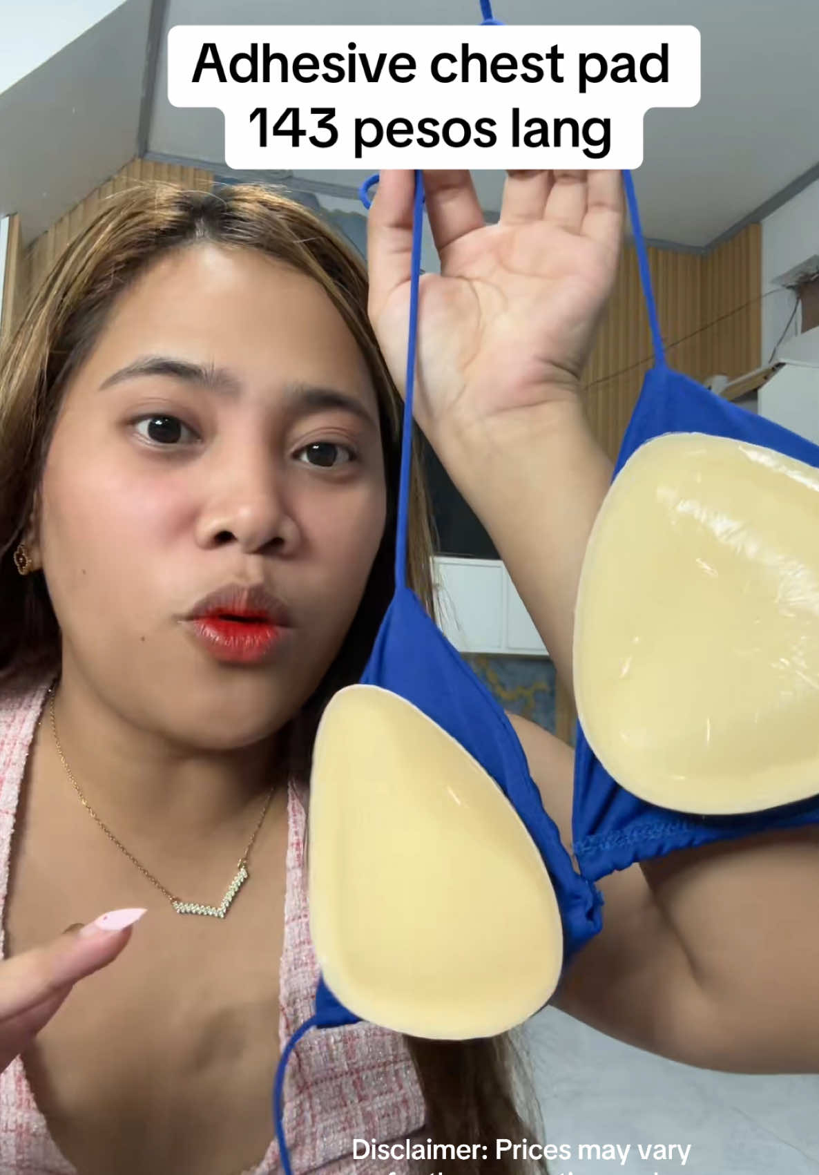 Adhesive chest pad reusable po #adhesivechestpad #adhesivestickybra #adhesivebra  Disclaimer: Prices may vary afer the promotion ends