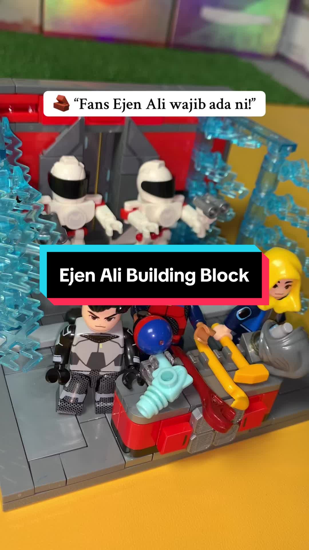 🕶️ “Misi bermula dengan Ejen Ali Brick!” Brick comel, detail padu — wajib ada untuk fans tegar. Stok terhad, cepat grab sebelum habis! 📦🔥 #EjenAli #EjenAliBrick #MainanBest #HadiahAnak #BrickComel #CollectorsItem #FYPMalaysia