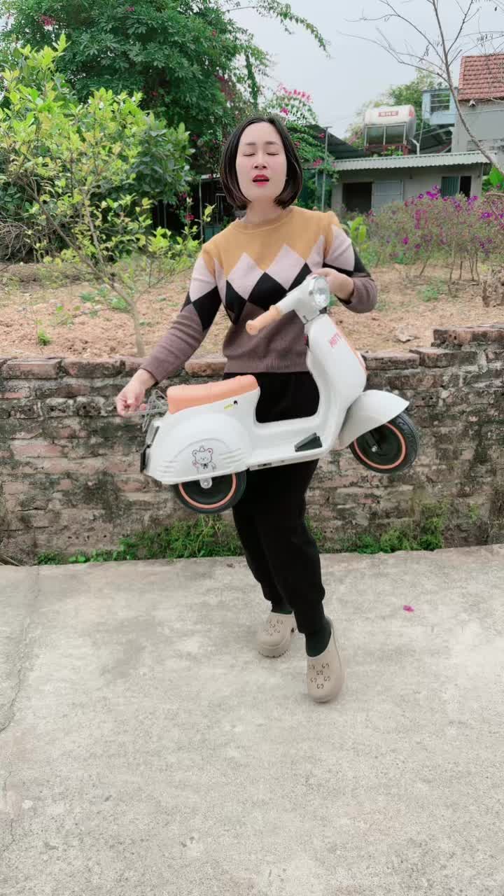 xe máy vecpa cho bé 1-5 tuổi #xunghuongtiktok 