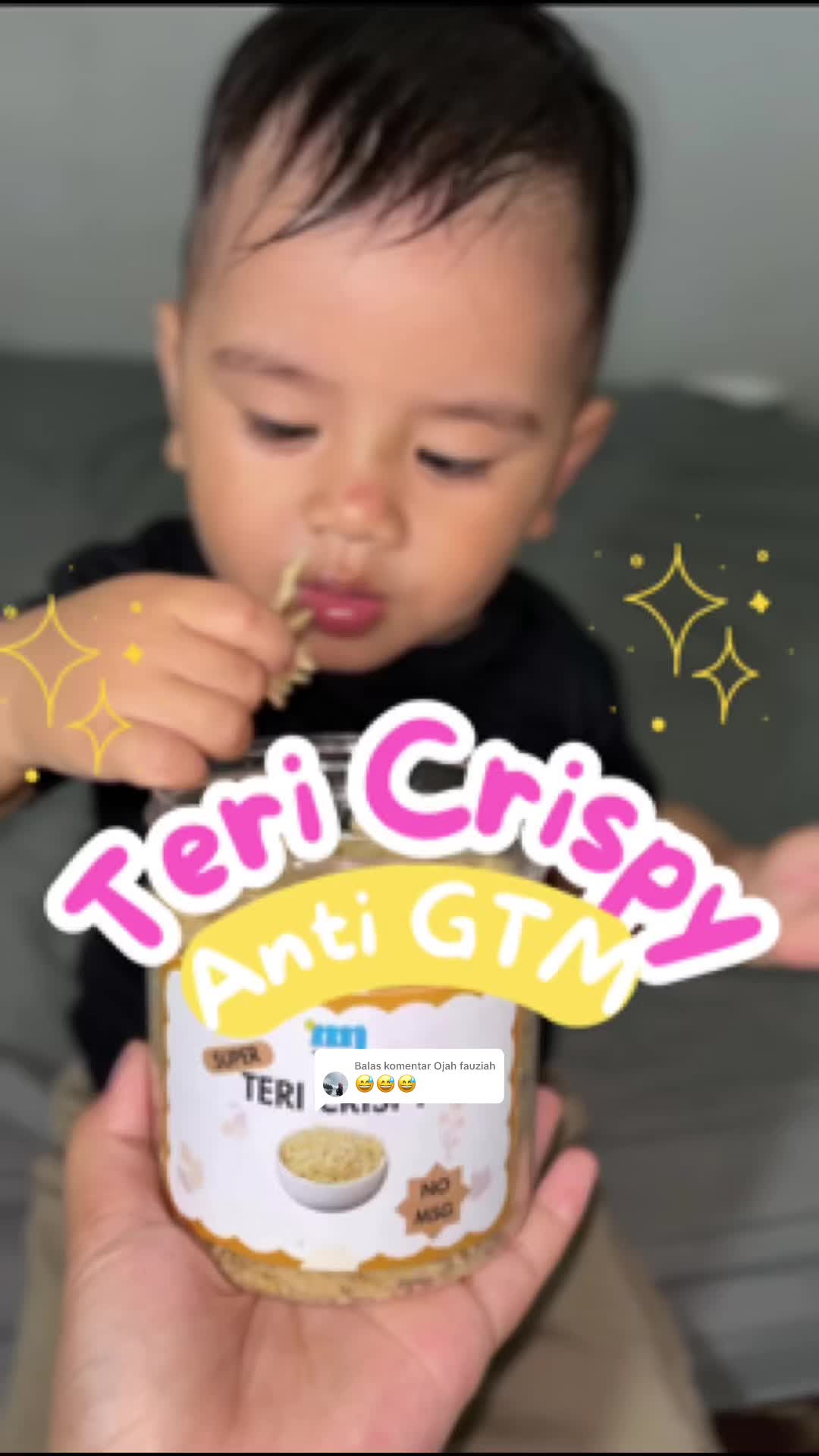 Membalas @Ojah fauziah Kasih teri crispy untuk cemilan atau temen nasi si kecil auto mangap mangap. #solusigtm #solusigtmanak #gtmanak #bayi16bulan #mpasi #mpasisehat #mpasibayi1tahun #tericrispy #tericrispympasi 