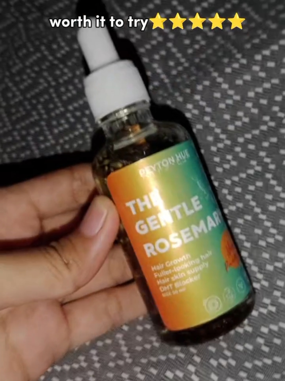 rosemary oil peyton hue worth it to try 🥰 #rosemaryoil #peyton #hairoil #CapCut 