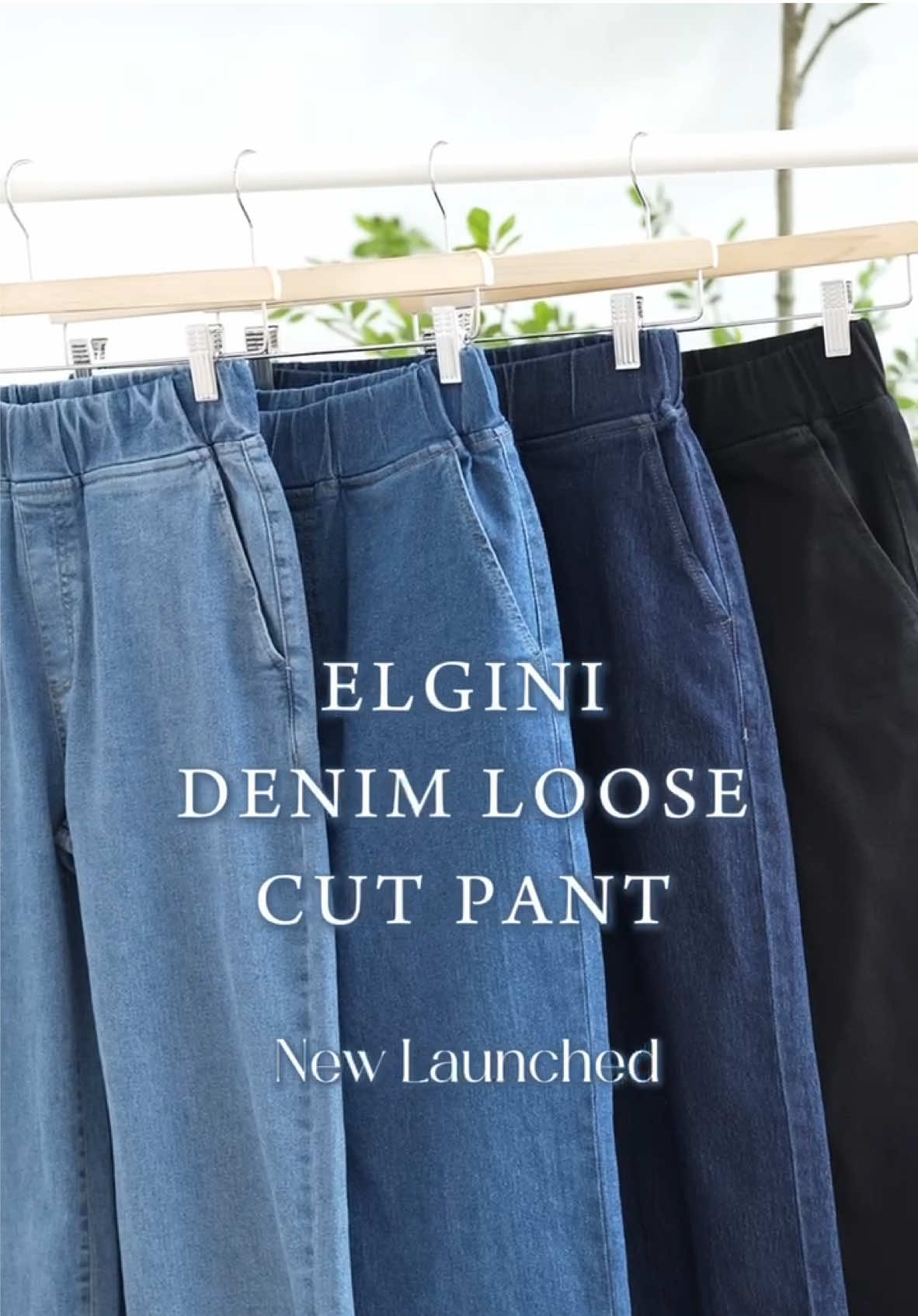 NEW LAUNCHING! ✨ ELGINI finally launch Loose cut Jeans for ladies! 🫶🏻 Loveee the soft and durable material✨ Stretchable and very nice cutting 💗 Try it! #elgini #elginimalaysia #newlaunch #durable #loose #loosecut #jeans #fashion #stretchable #widelegpants 