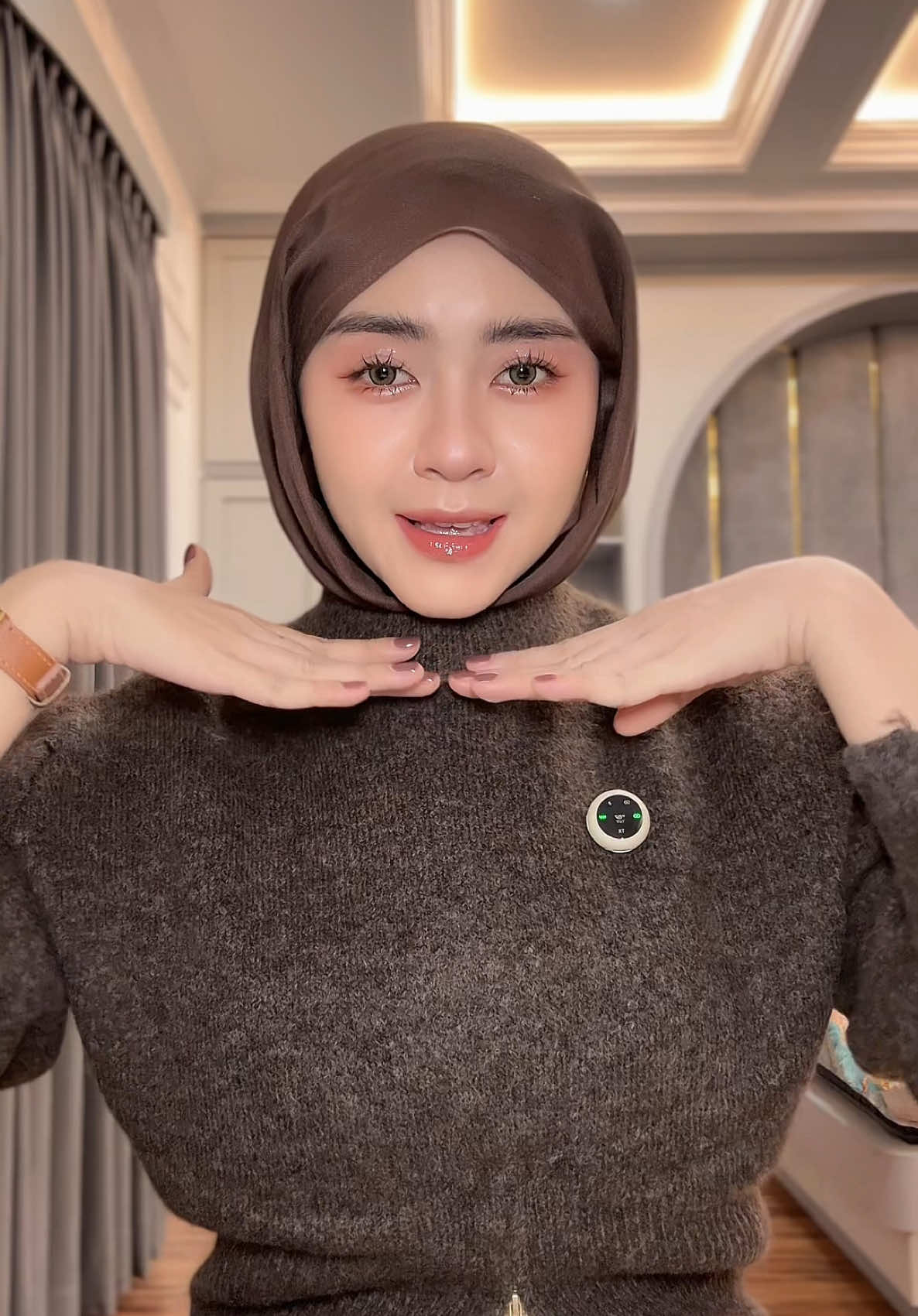 Biasanya kalo udh 7 jam, makeup udh gk karuan tapi ini masih tetep aman 😱