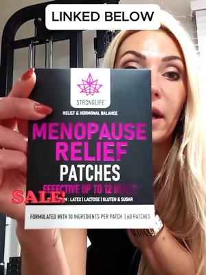 Menopause relief patches are perfect for pre-menopausal and menopausal women. You get 60 patches in one pack, each patch is effective for 12 hours. Massive Spring Sale is now on #springsale #tiktokmademebuyit #patches #transdermalpatch #menopause #menopausesupport #menopauserelief #premenopause #stronglifepatches @stronglife 
