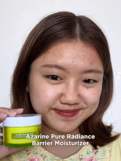 muka berminyak, punya masalah pori-pori besar? Atasi semua permasalahan kulitmu dengan Pure Radiance Barrier Moisturizer💛 checkout dan coba sekarang juga!!! #azarine #azarineproduct #azarineskincareroutine #azarineskincare #azarineskincareproduct #skincareroutine #skincareproducts #moisturizerazarine #moistkulitberminyak #fyp
