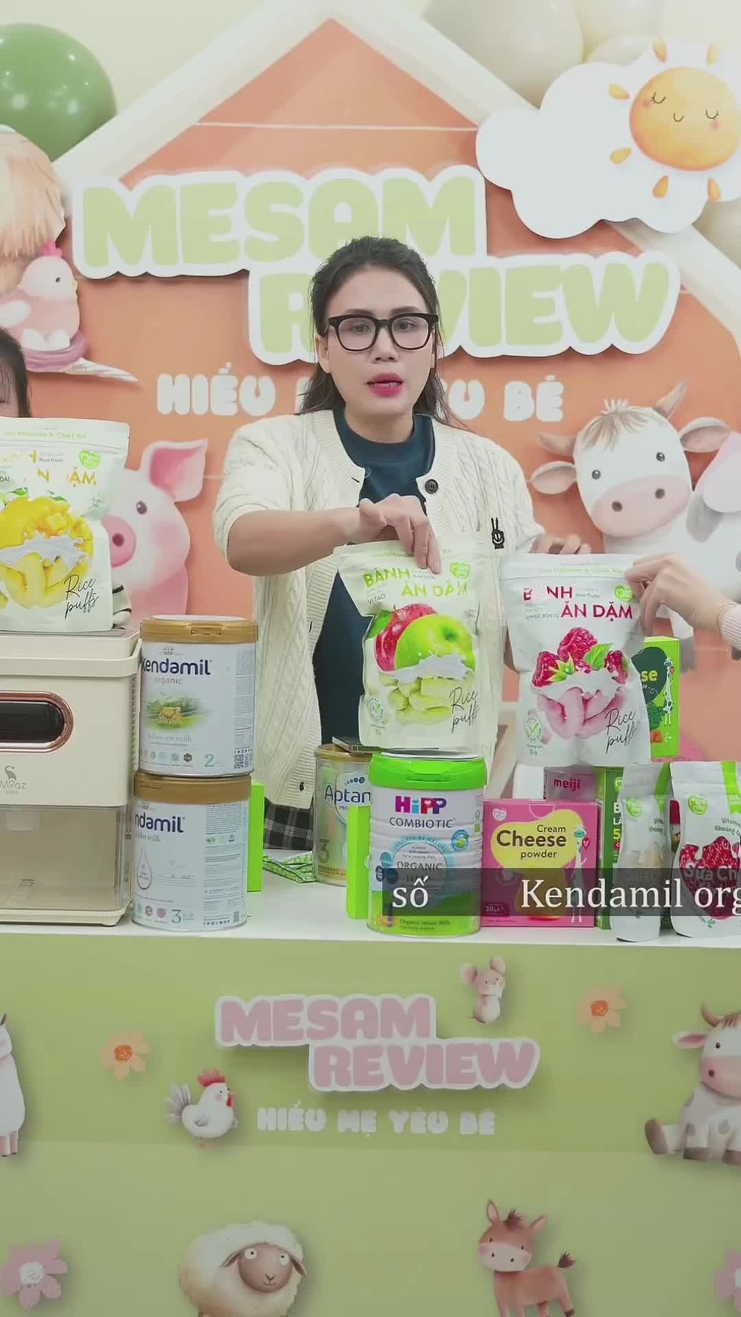 #LIVEhighlights #TikTokLIVE #LIVE bánh ăn dặm nhà Mămmy #mesamreview #mesam 