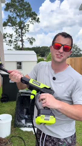 This is the perfect gift for any dad #pressurewasher #cordlesspressurewasher #dealsforyoudays #summerwins #deepcleaning