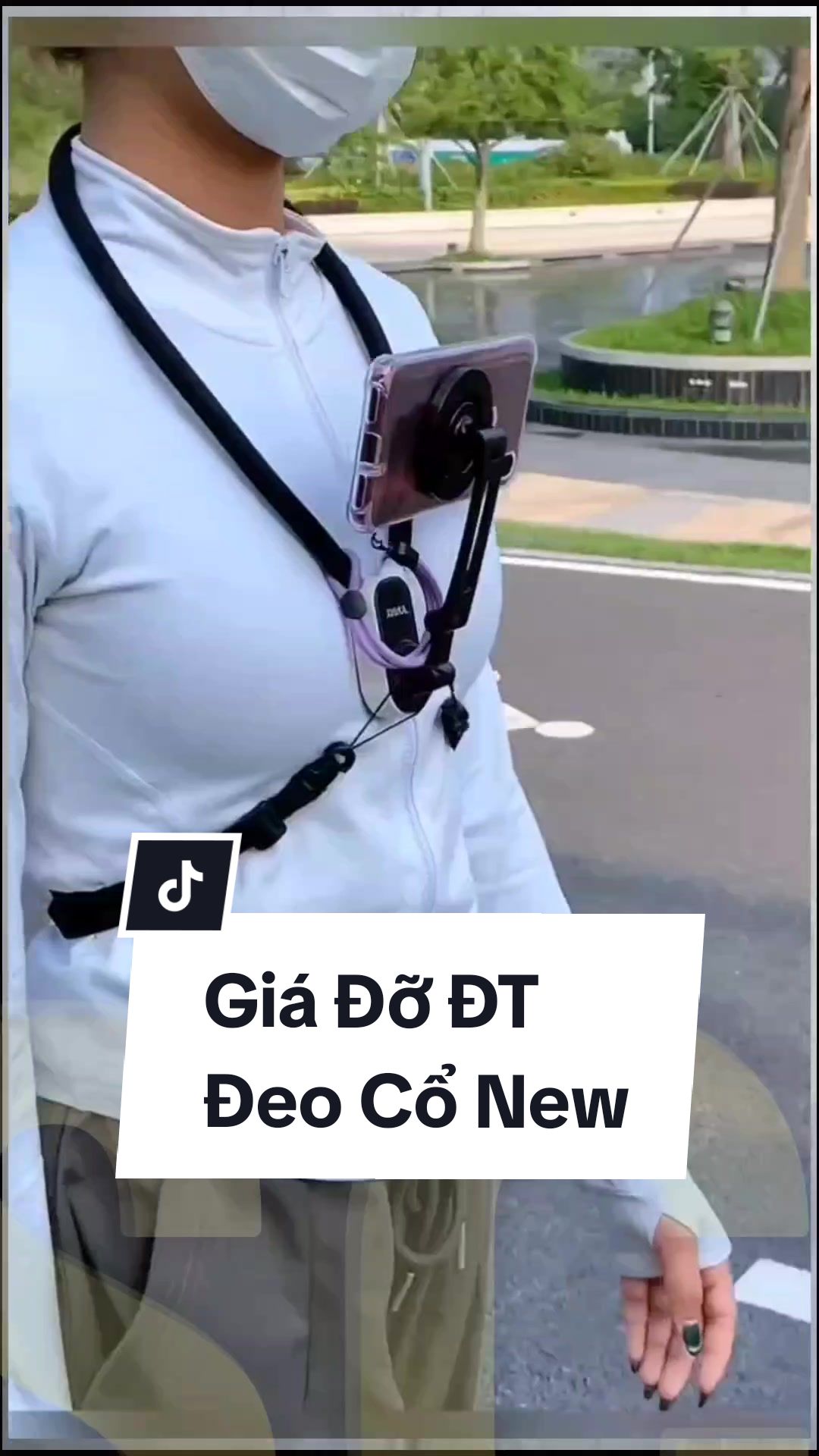 Giá Đỡ Điện Thoại/Camera Đeo Cổ Cho Trải Nghiệm Quay Chụp Mới Lạ Tiện Dụng #xuhuong #viral #giadodienthoai #giadodienthoaideoco 
