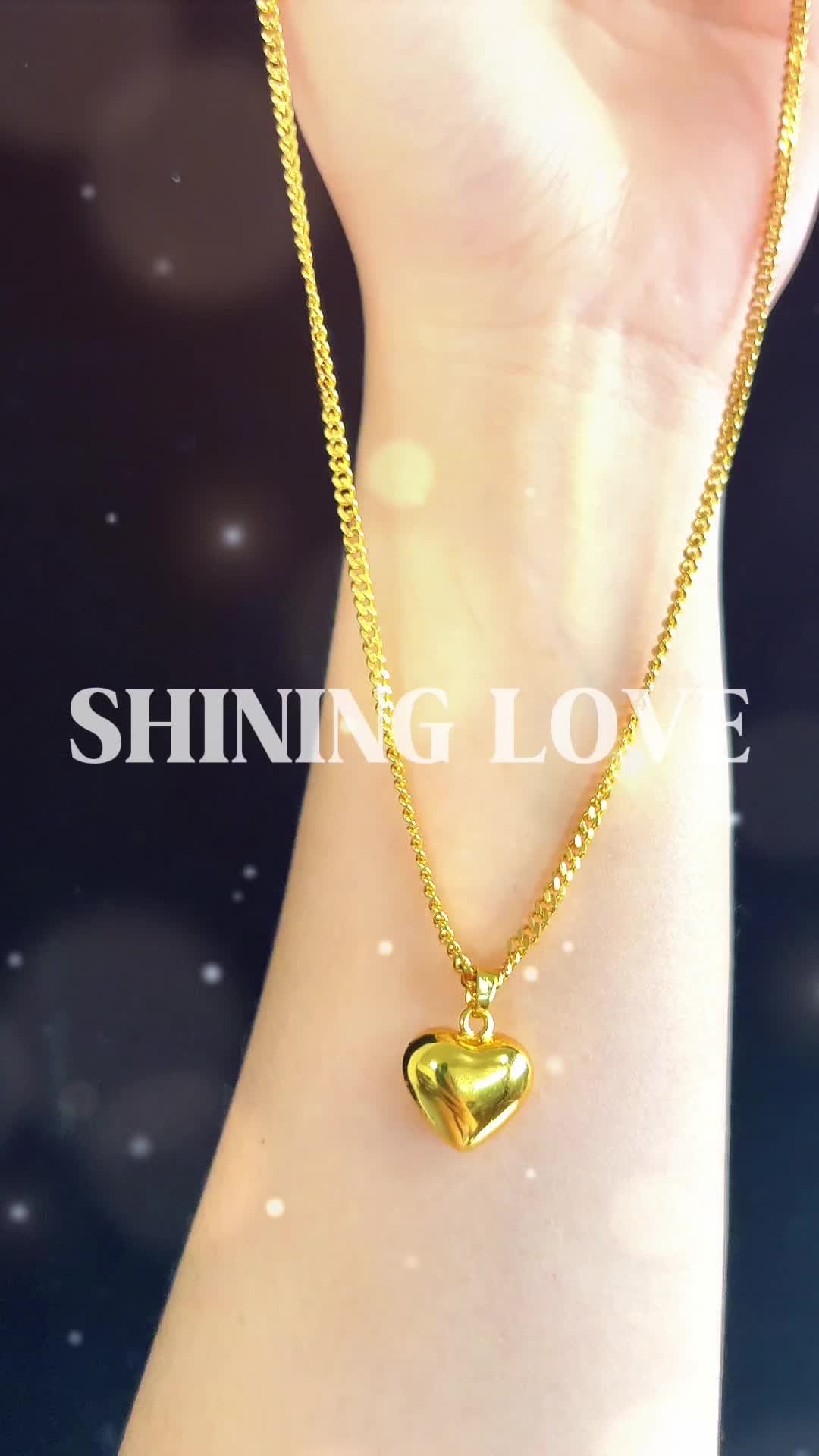 SHINING LOVE❤️ #ratujewels #emasratu #emas #goldjewelry #emas916 #emas999 #fyp #necklace #rantaileher #j257 