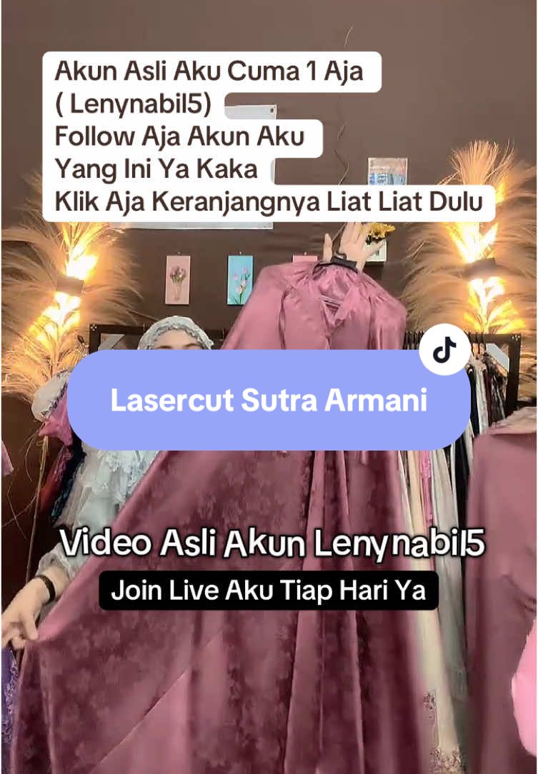 Mukena Terbaru Tahun 2025 Sutra Lasercut#LIVEhighlights #TikTokLIVE #LIVE #mukena2025 #mukena100ribudapat3 #mukenamewah #mukenamurah #mukena 