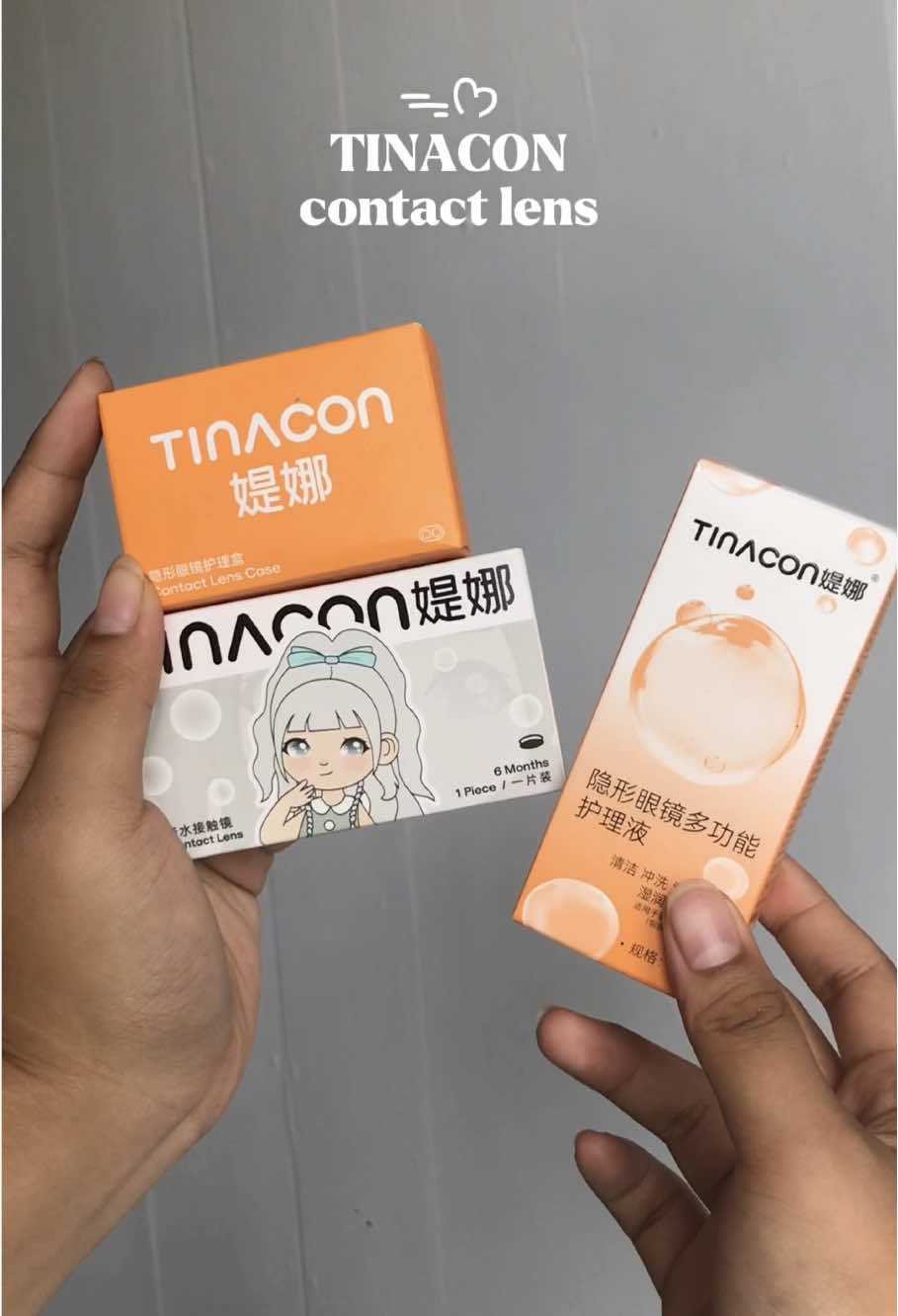 Can’t wait to try on these contact lenses from Tinacon!!☺️☺️ #tinacon #contactlenses #contactlens #softcontactlens #fyp 