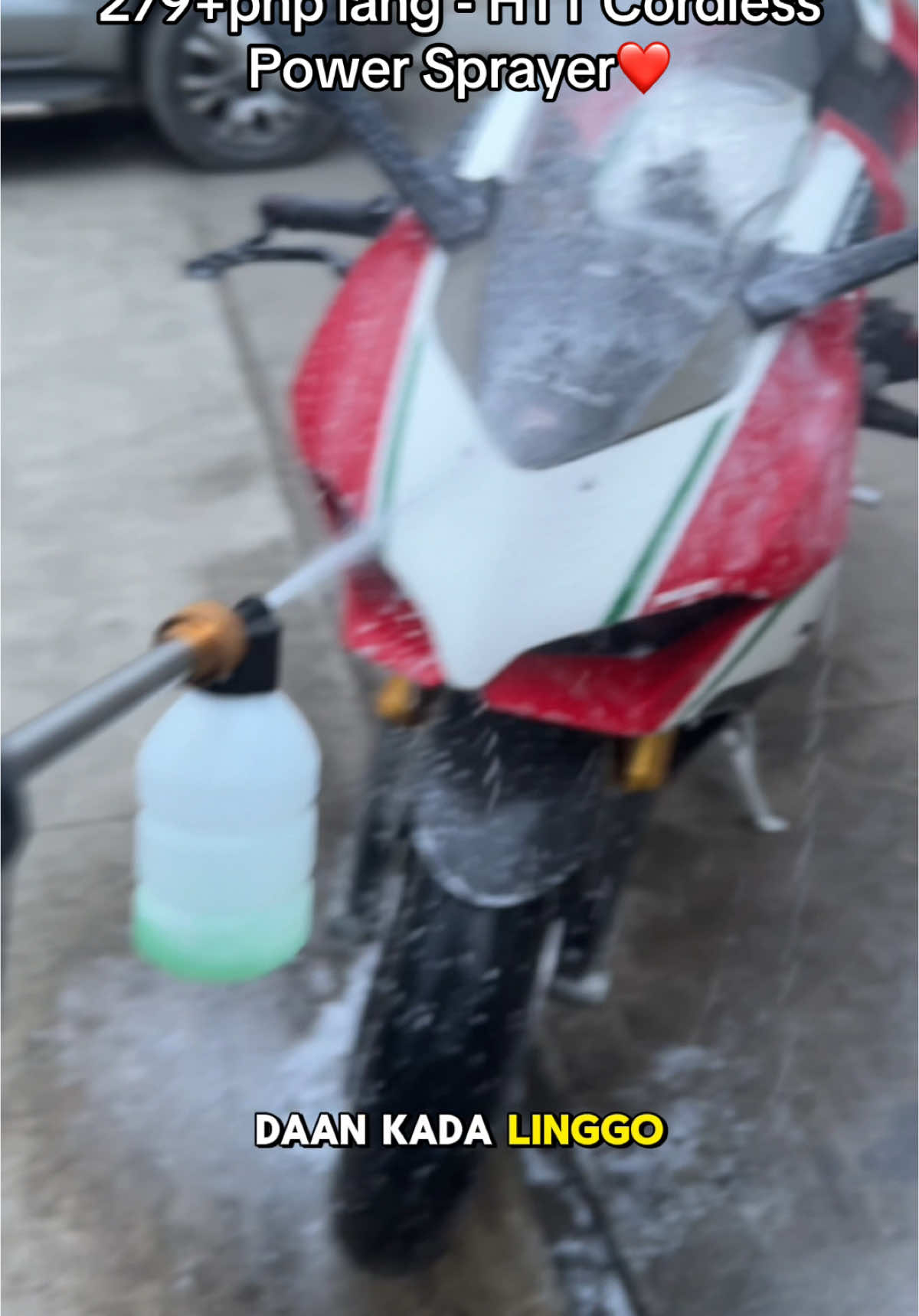 Gusto mo ng mabilisan? Mag HTT Power Sprayer #norrisjohnvlog #fyp #watersprayer #foryoupage 