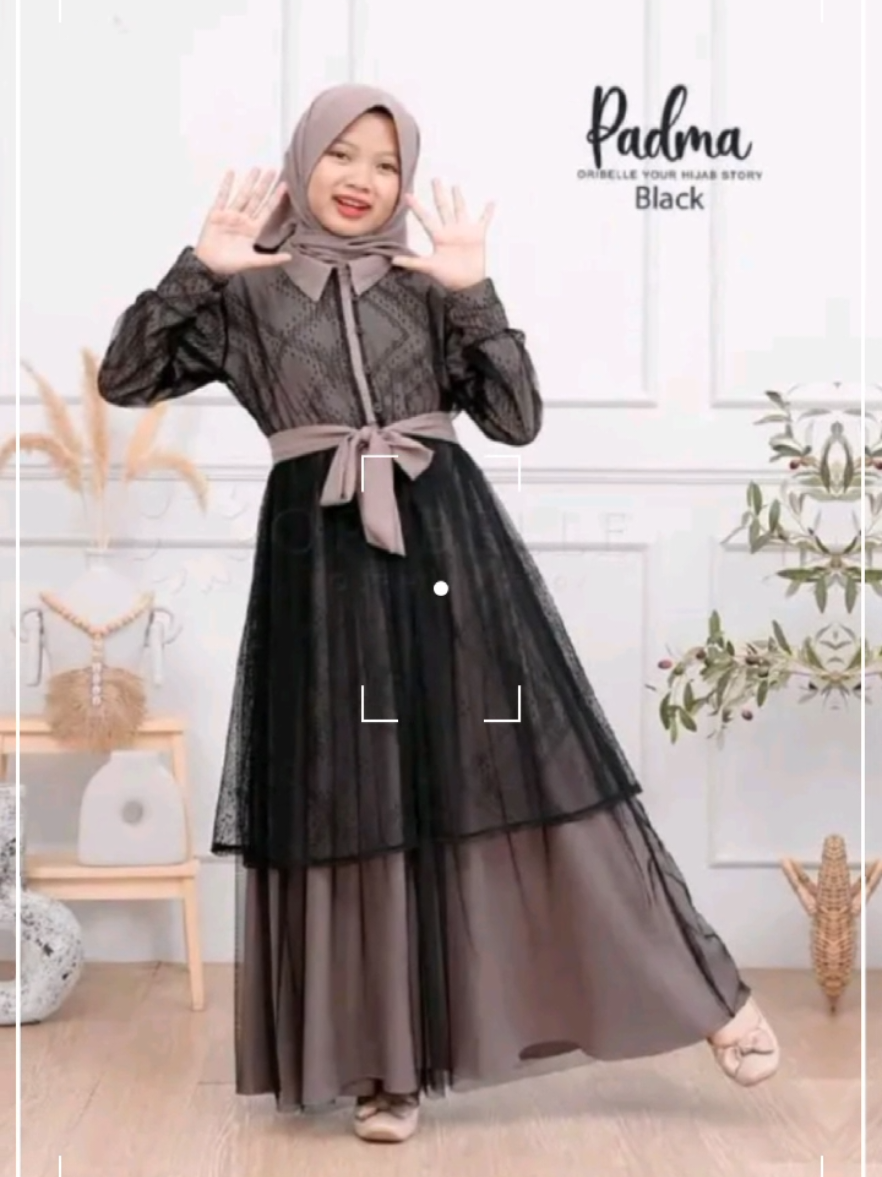 baju muslim padma syar'i anak perempuan #gamisanak #gamisanakperempuan #gamisanakmurah 