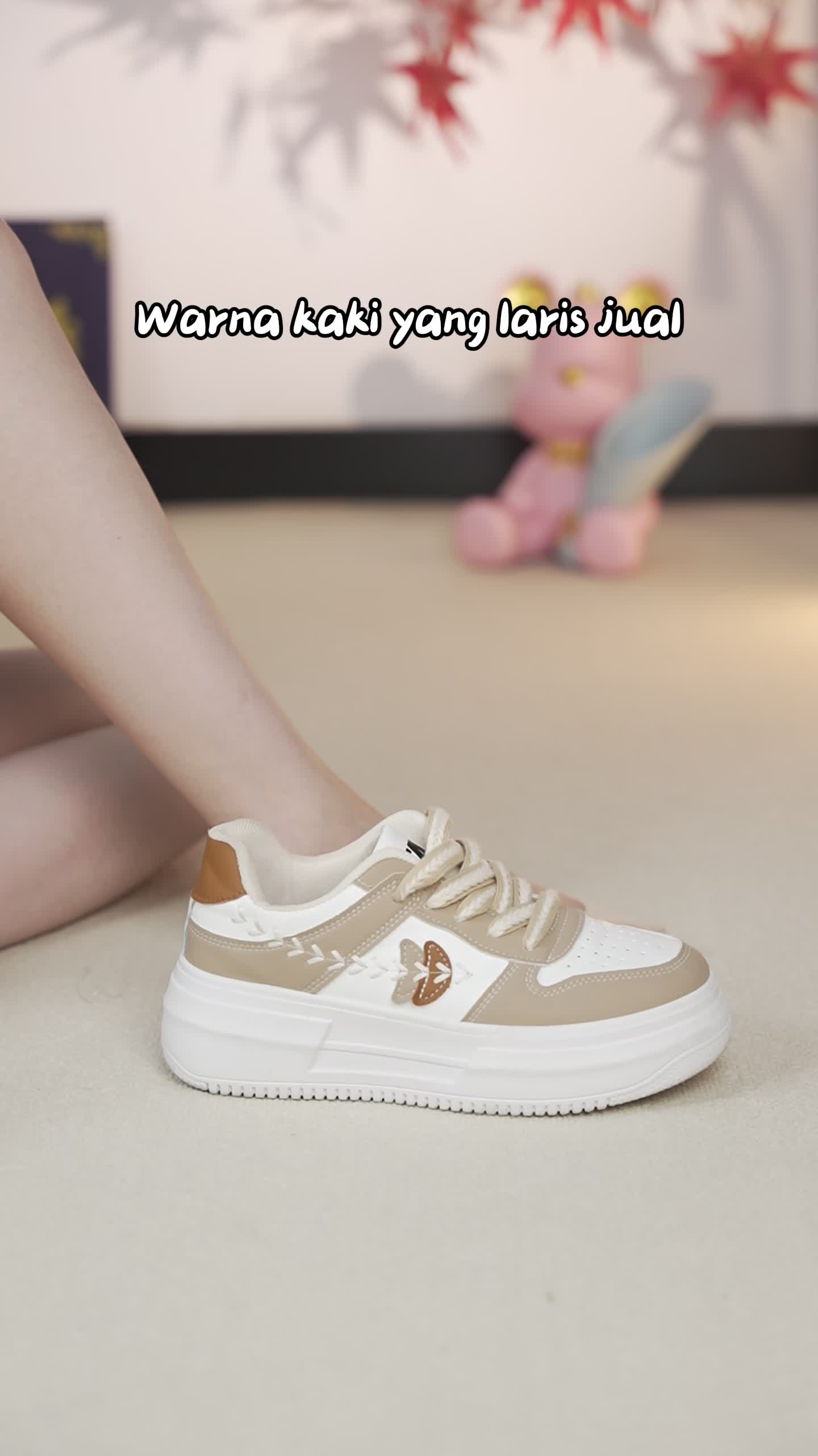 Lihat sini! Saya telah menemukan sepasang sepatu yang sangat enak dipakai. Cepat pesanlah!#STAshoes#sneaker#shoes#Women's shoes#Sportsshoes#Outdoorsports#Highquality#fyp#for you