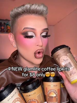 glamlite just dropped 4 NEW coffee lipkits and wow 🤎☕️😍 they’re all so beautiful! my favorites were vanilla latte lipkit , caramel frappe lipkit and the hazelnut lipkit 😍 #fyp #glamlite #makeup #lipkit 